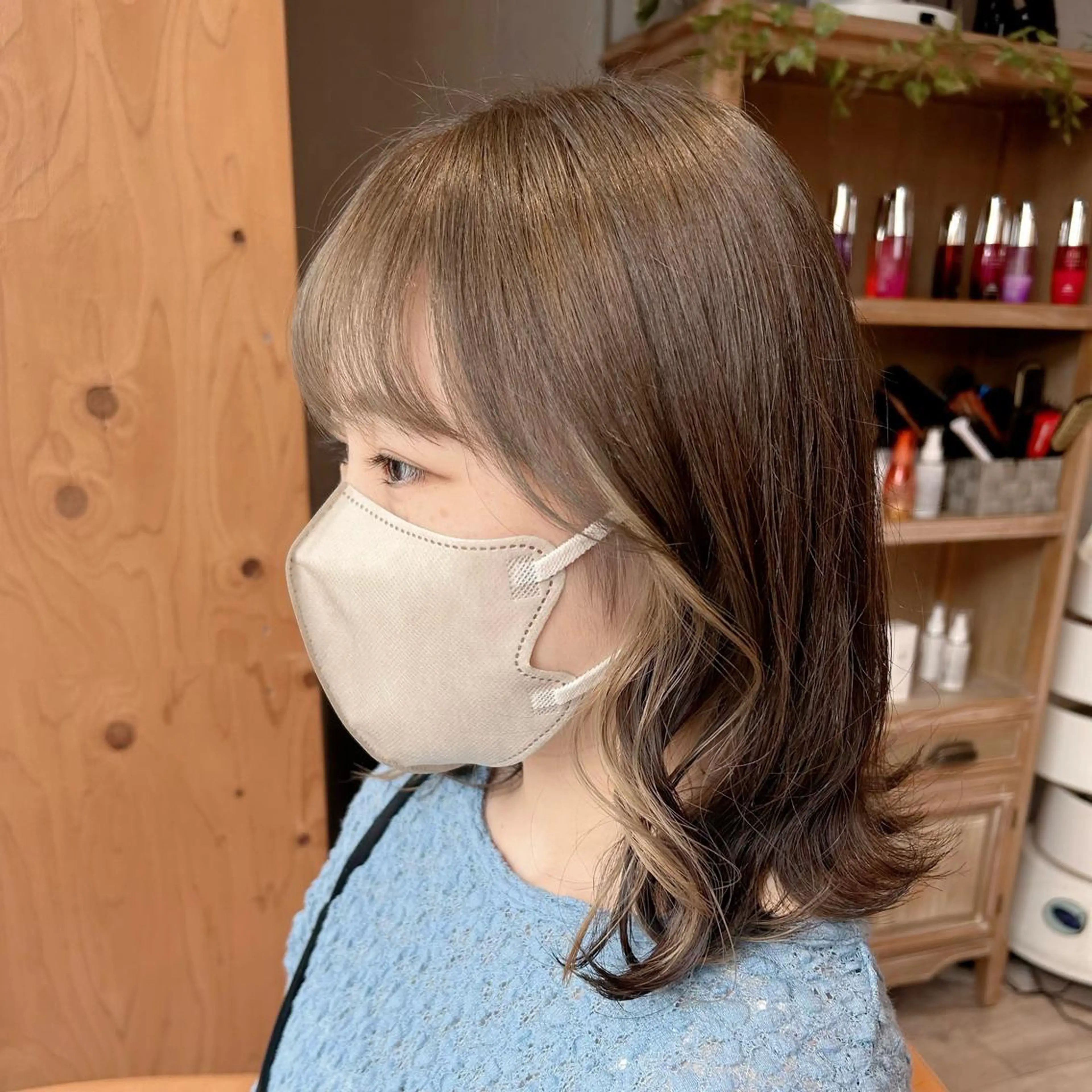 ミディアム 髪質改善 🫧しろがねのヘアスタイル