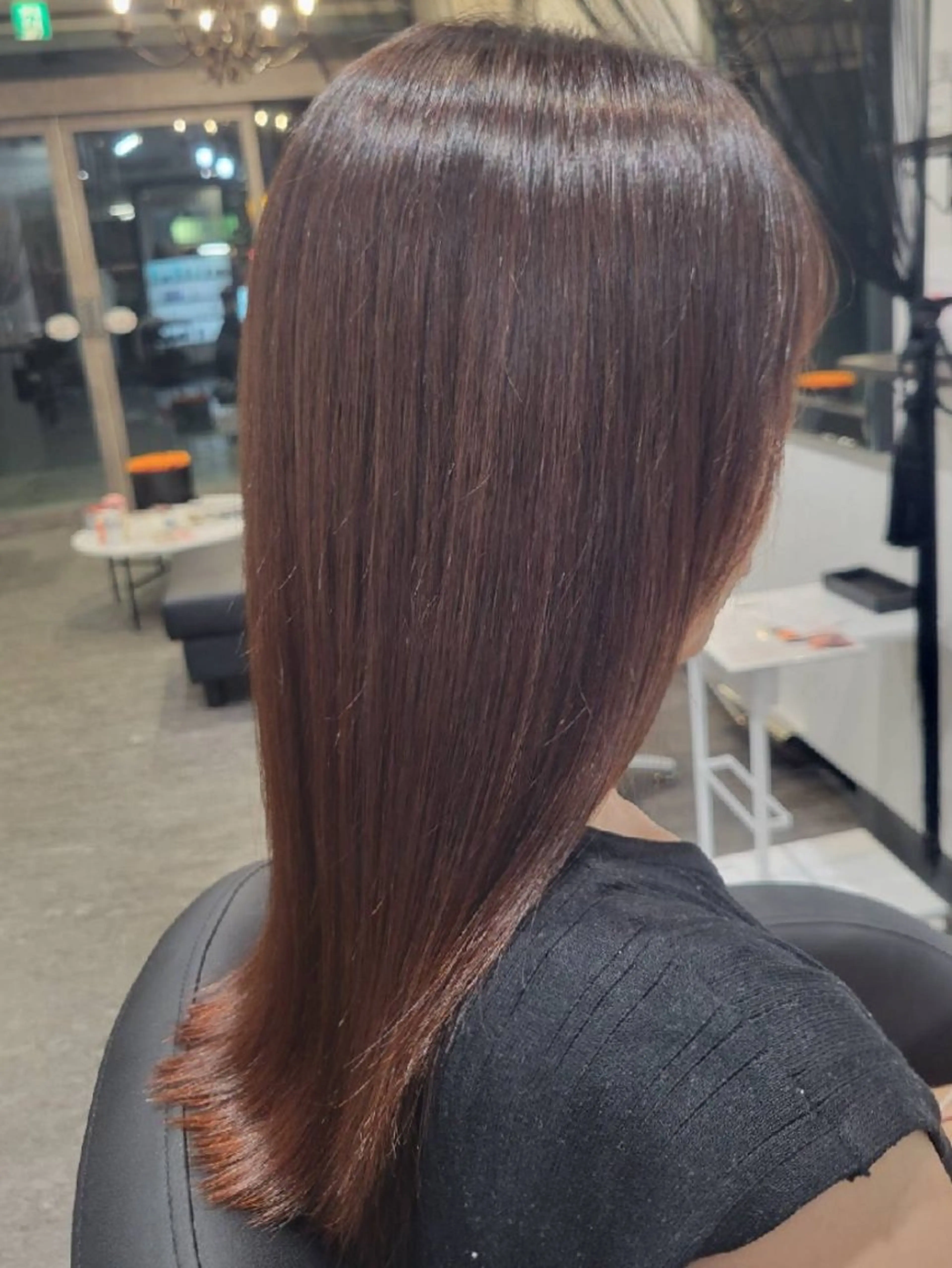 LEE HANAのヘアスタイル