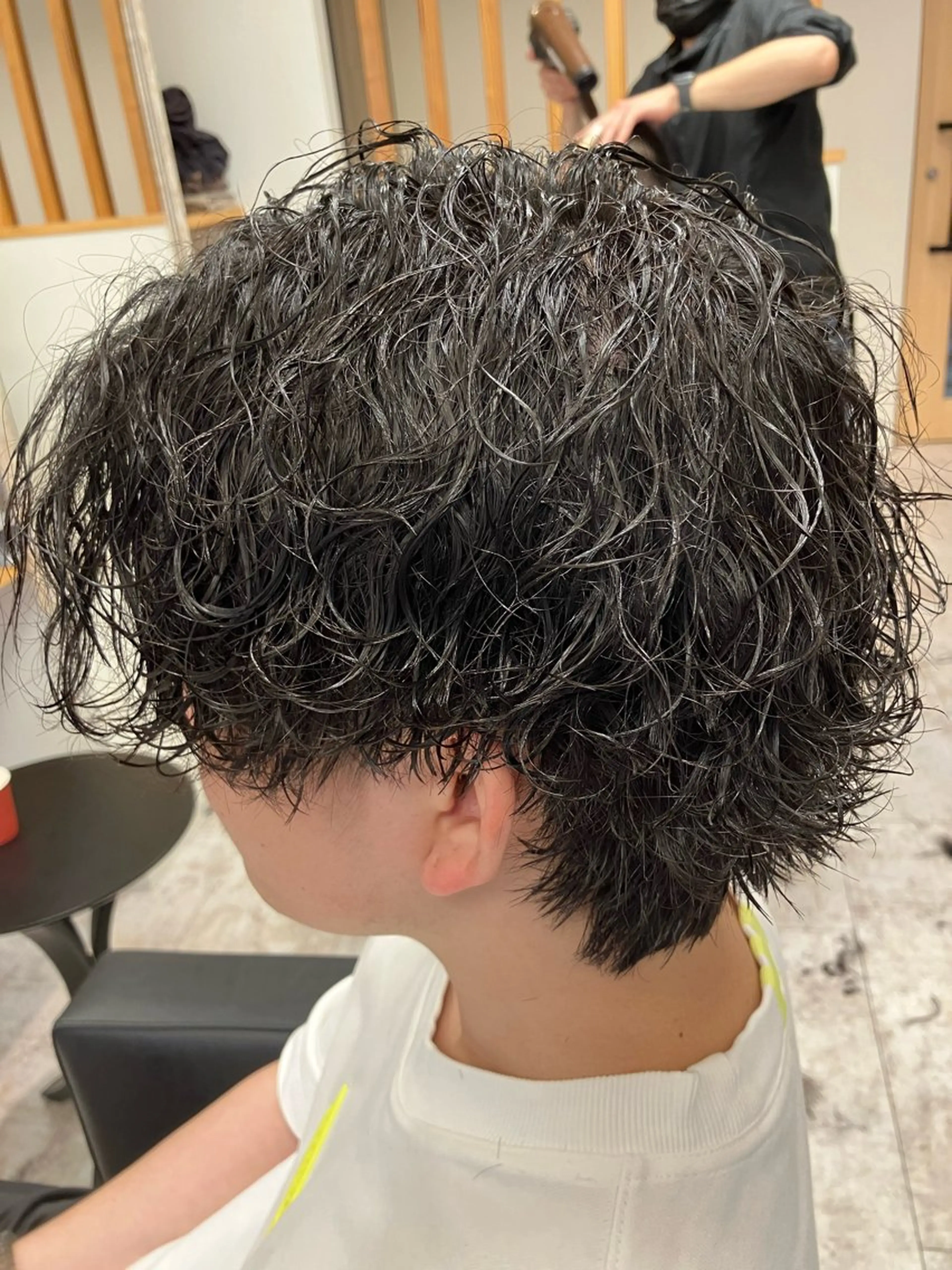 パーマ メンズ カット パーマ メンズ特化/パーマ/ フェードWATARUのヘアスタイル