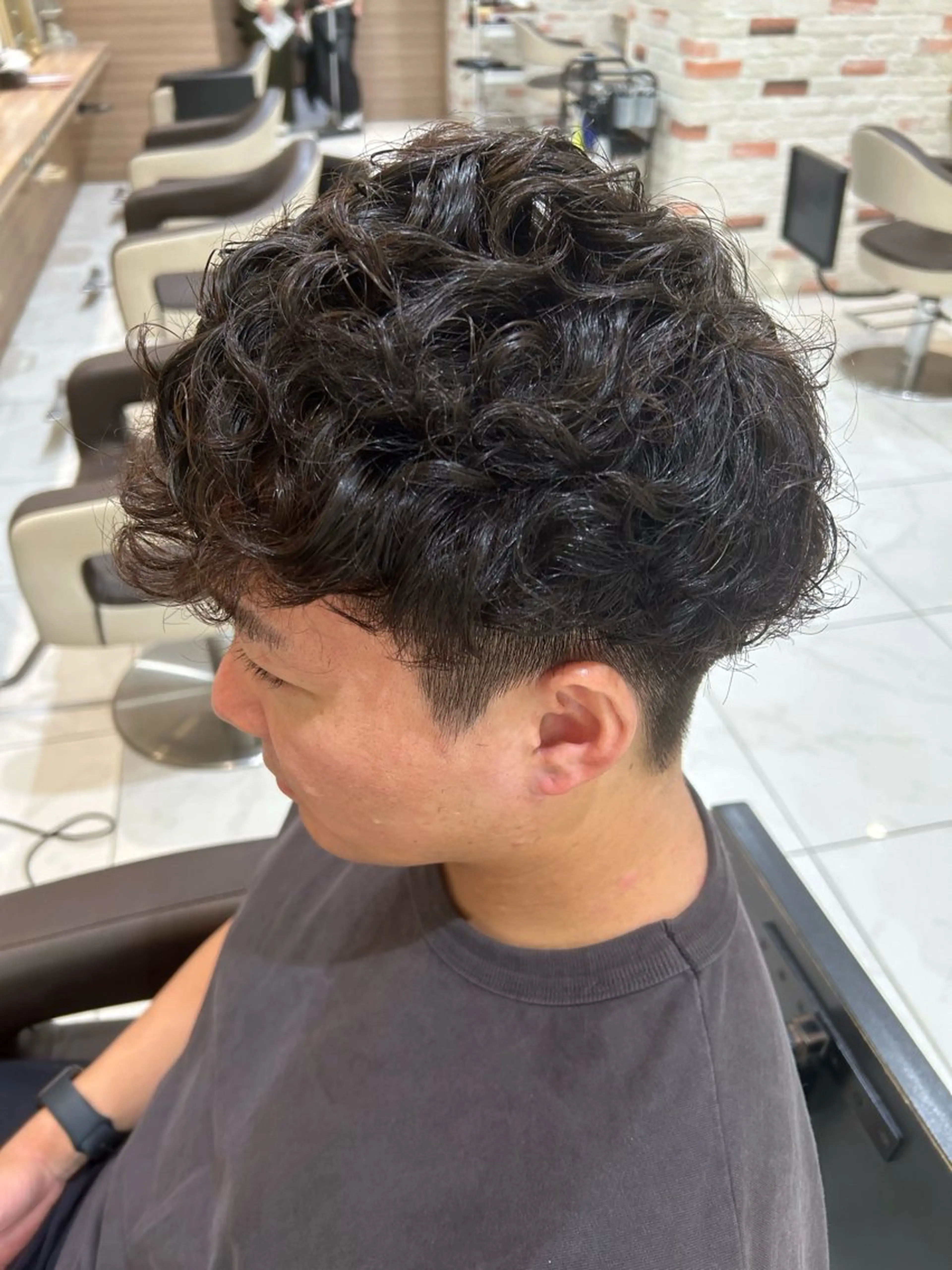 パーマ パーマ/ハイトーン 🌀中川航亜🌀のヘアスタイル