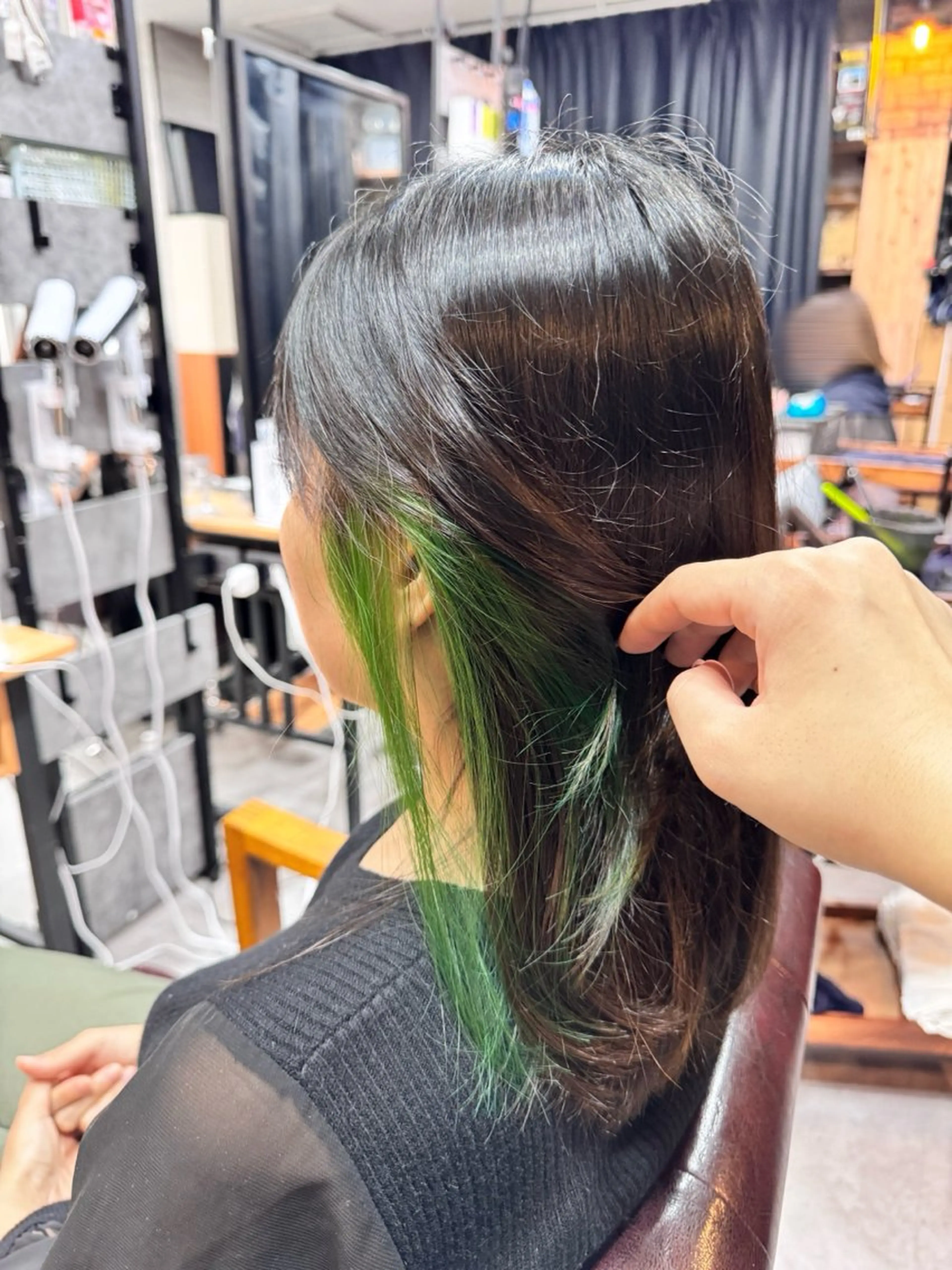 カラー 河田 愛菜のヘアスタイル