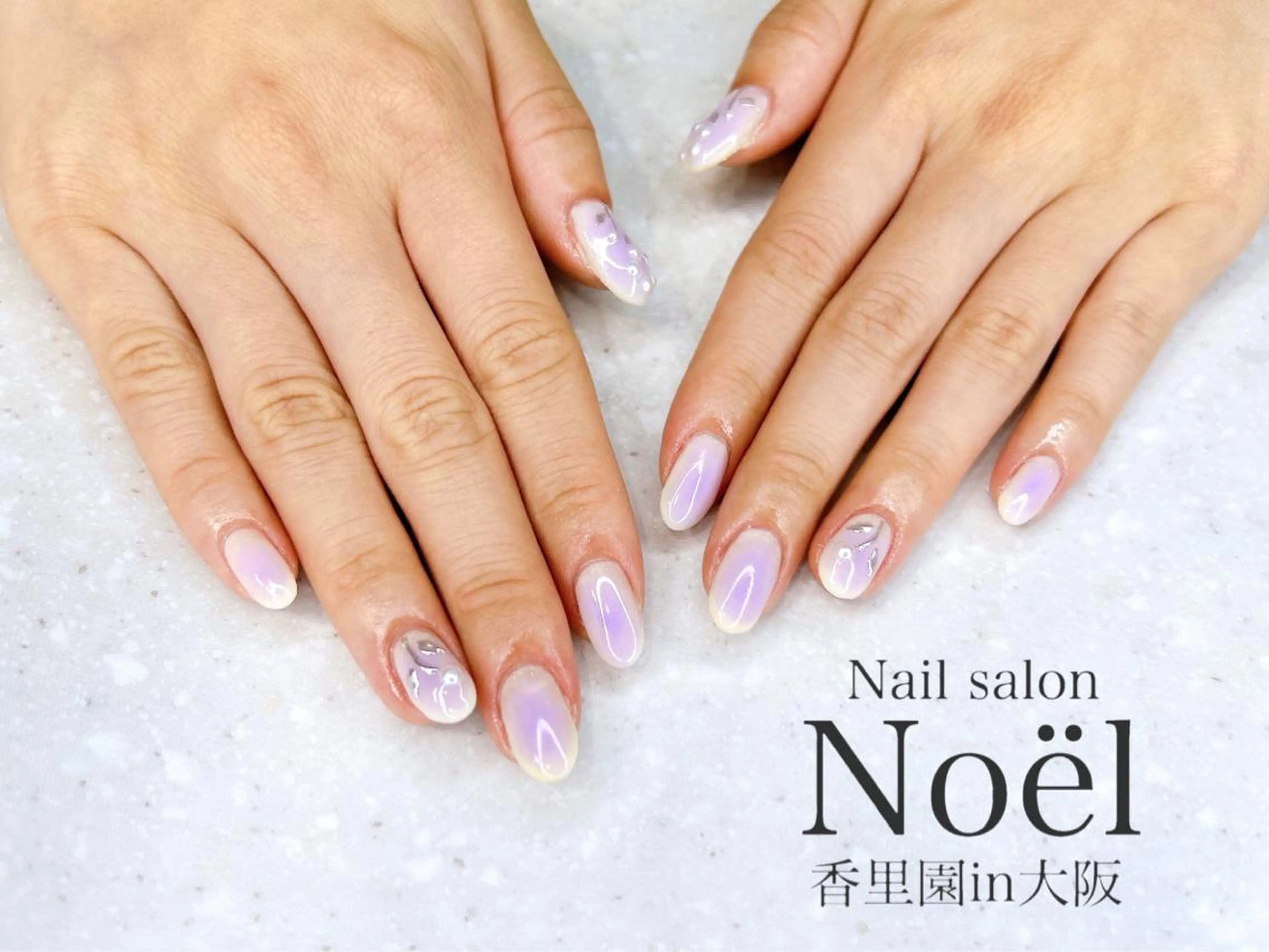 ネイル ハンドネイル Nailsalon  &Noel所属・もも 🍑のネイルデザイン