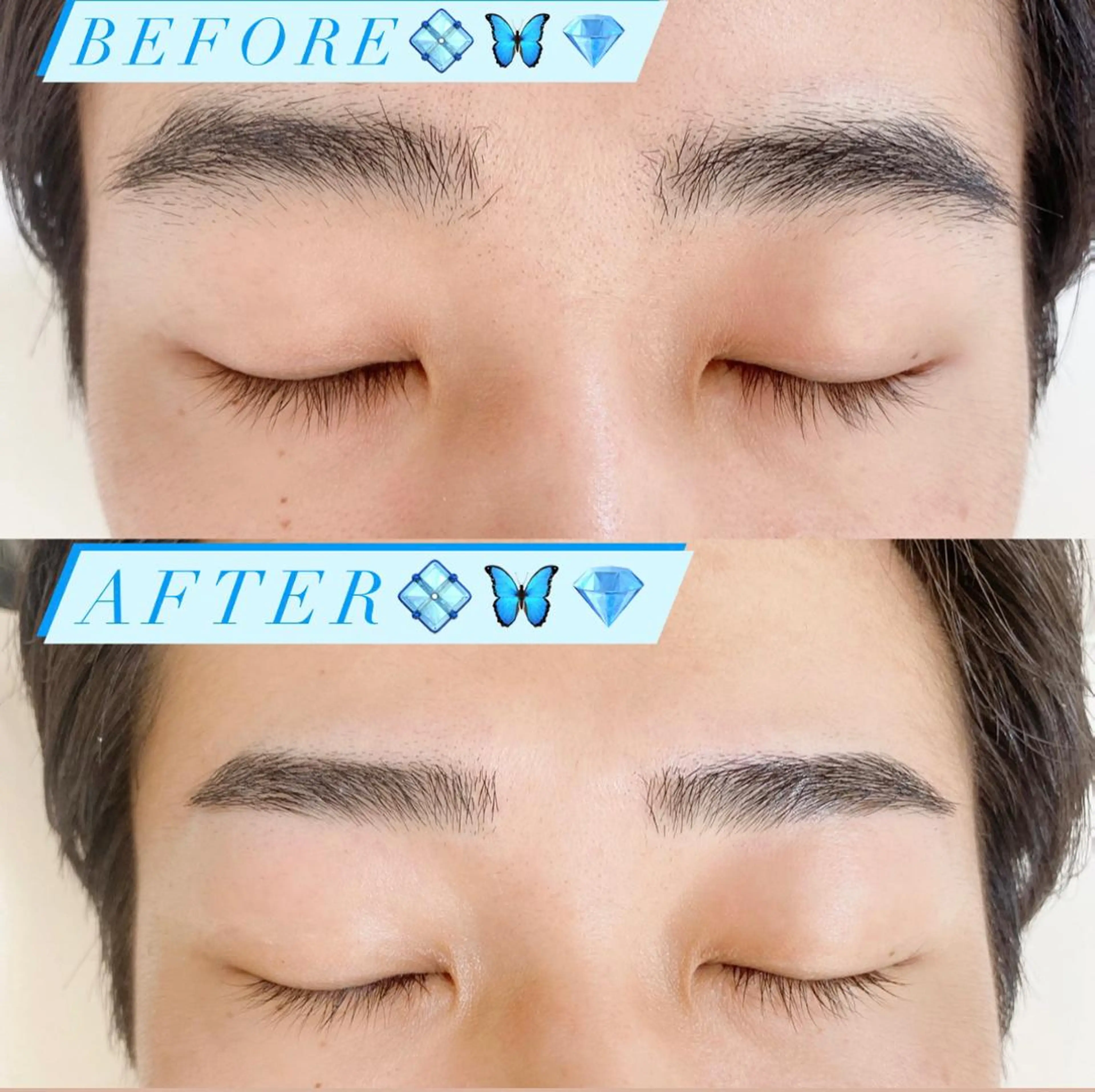 【2回目以降メンズ限定♡】美眉スタイリング🌈✨(注意事項説明を必ずご確認下さい⚠️)の写真