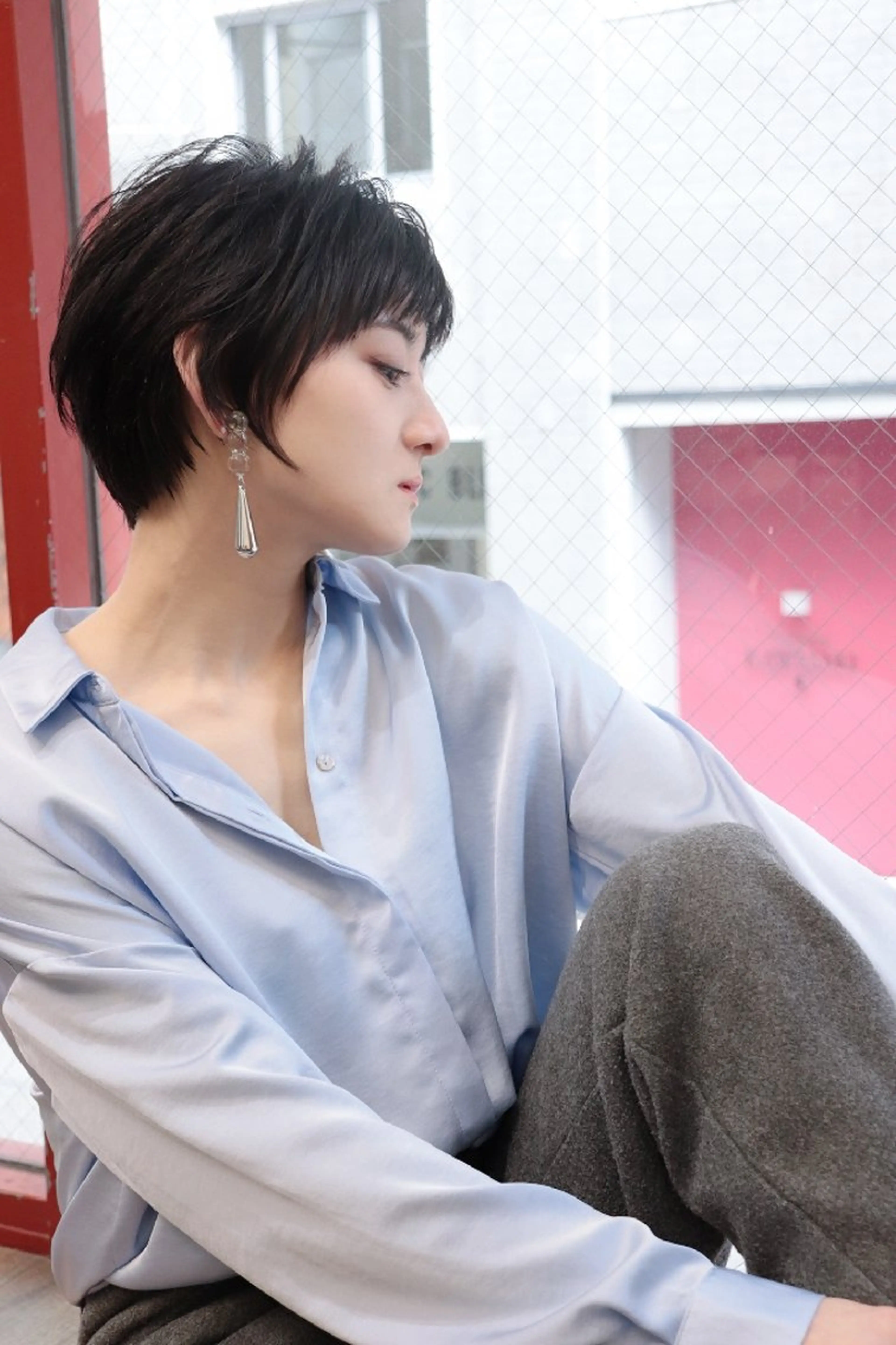 ショート カラー ビーオーダーズ所属・ダブルカラーモデル☆ SHUNYAのヘアスタイル