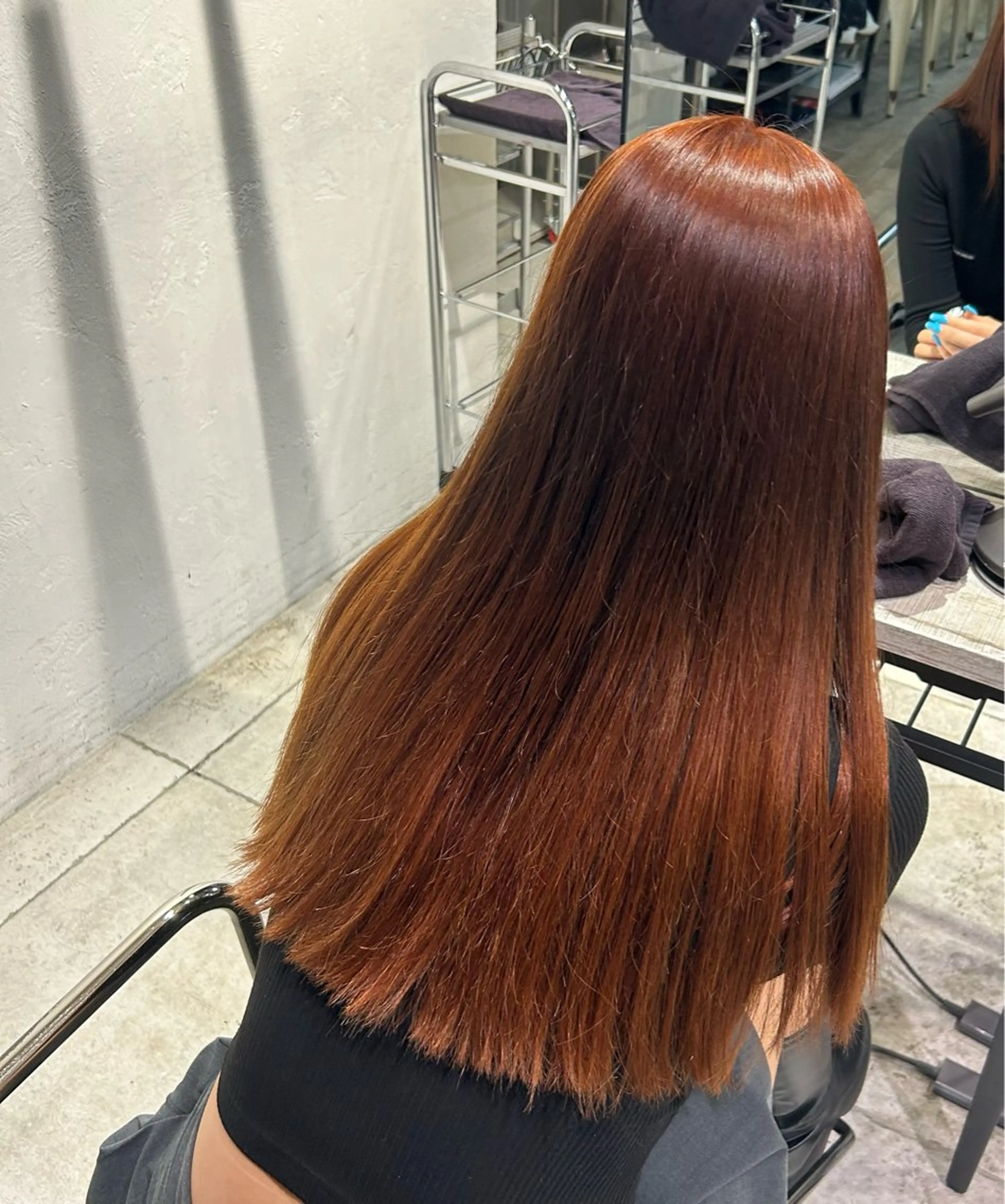 マグネットワンカラー+毛先整えカット🫶🏻🪄の写真