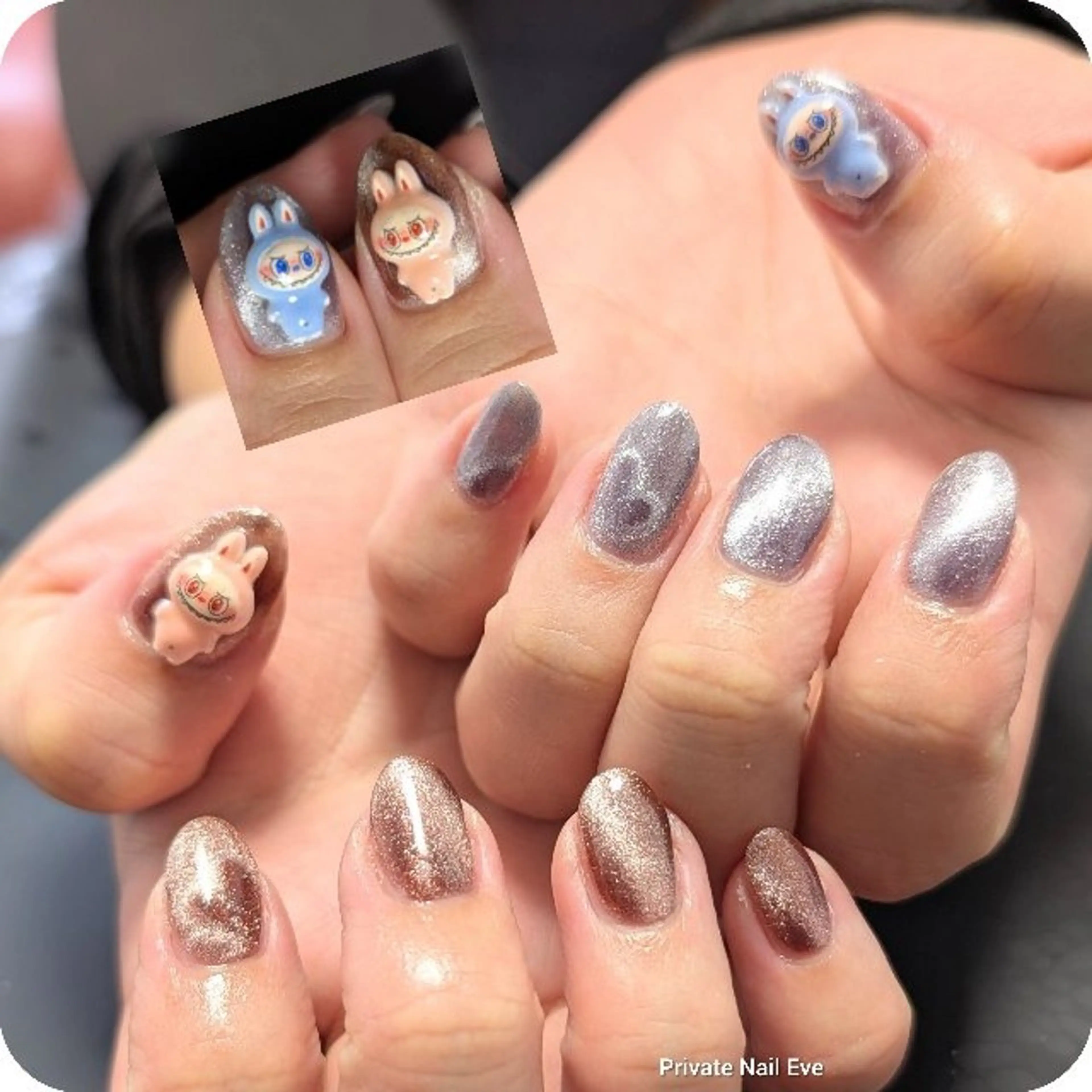 ネイル マグネットネイル ハンドネイル ネイル junkoのネイルデザイン