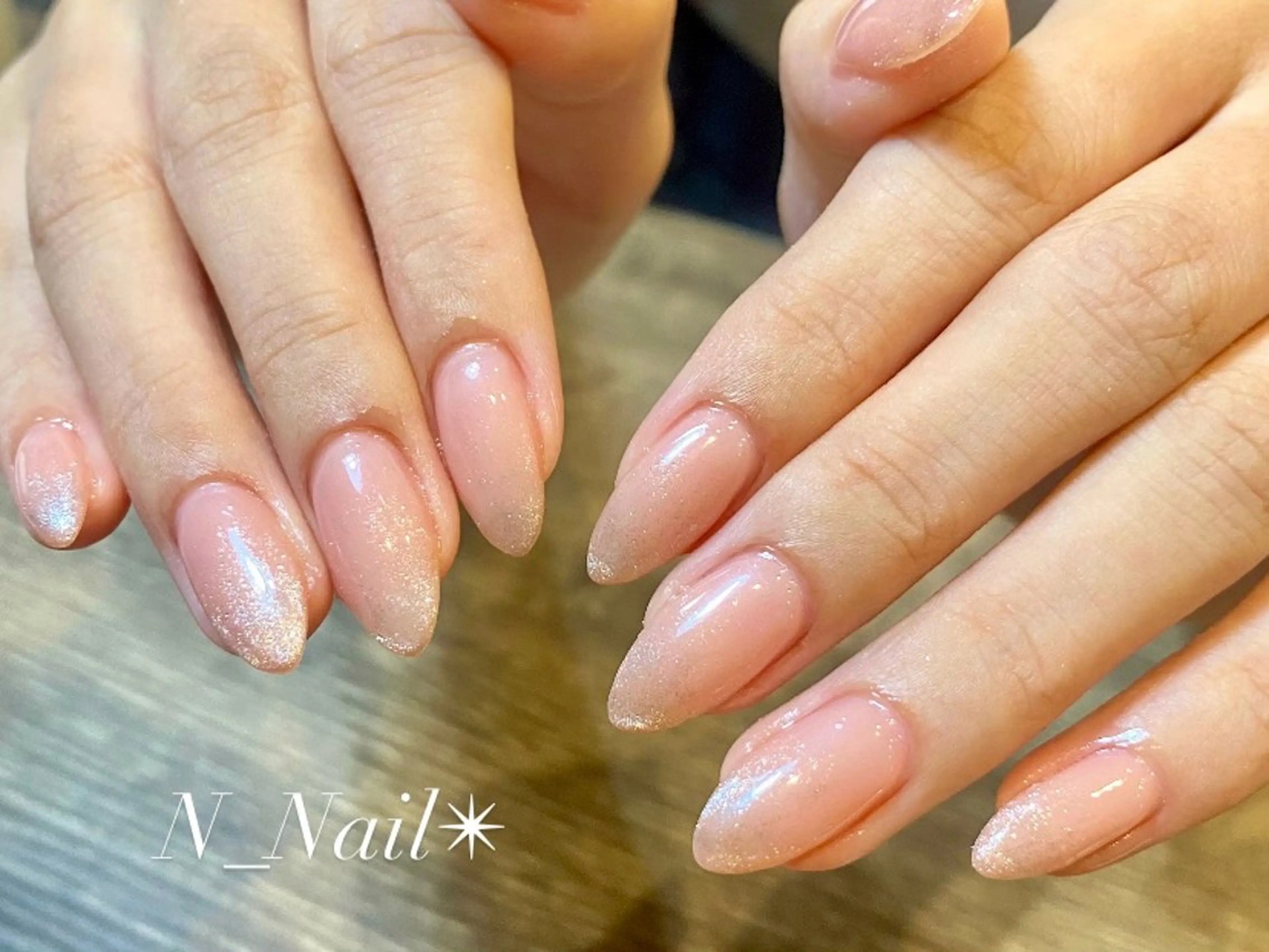 【オフ込】ハンドワンカラー・グラデーションの写真