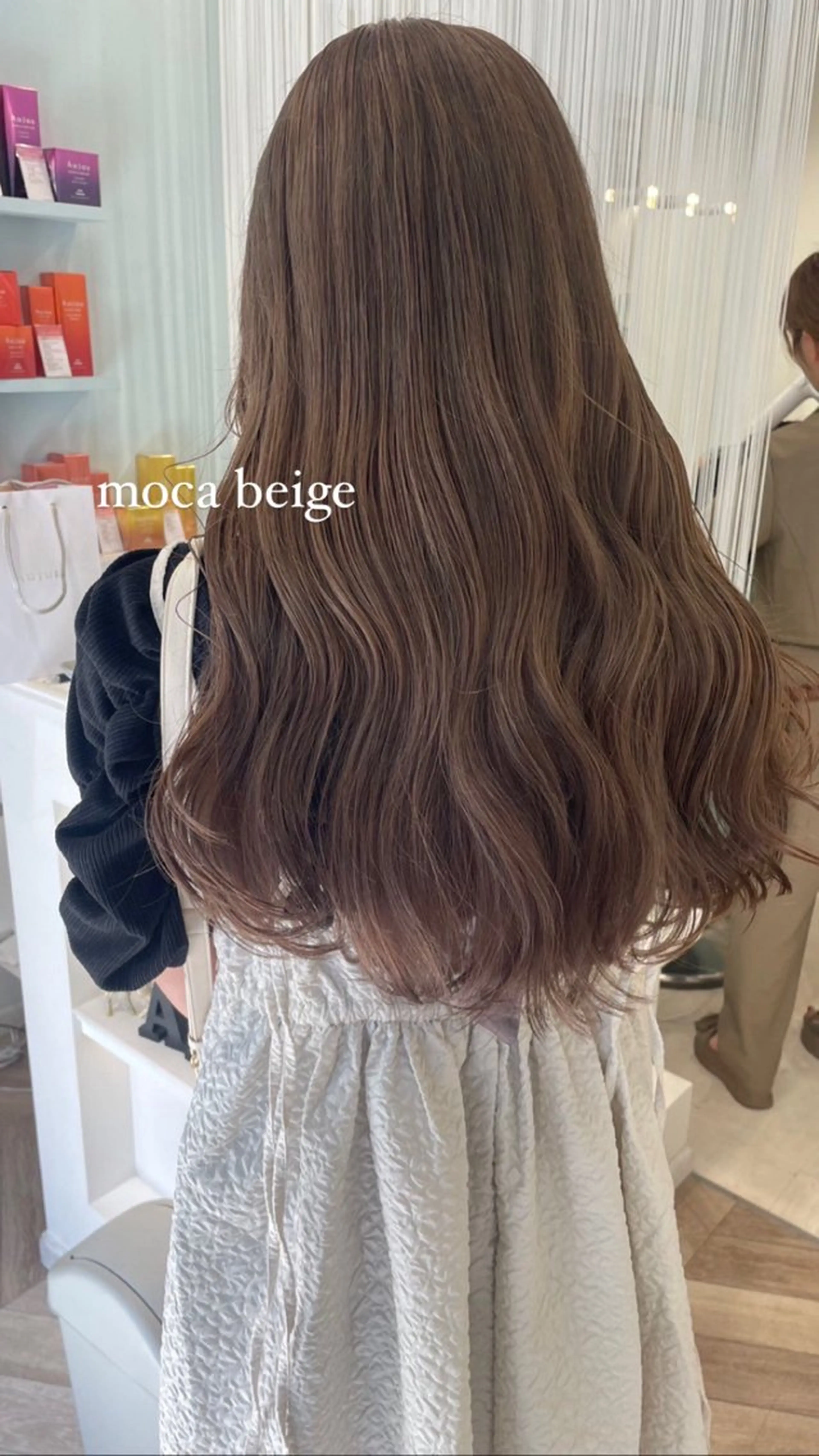 ロング カラー ParveMix 🪽鳥取彩花のヘアスタイル