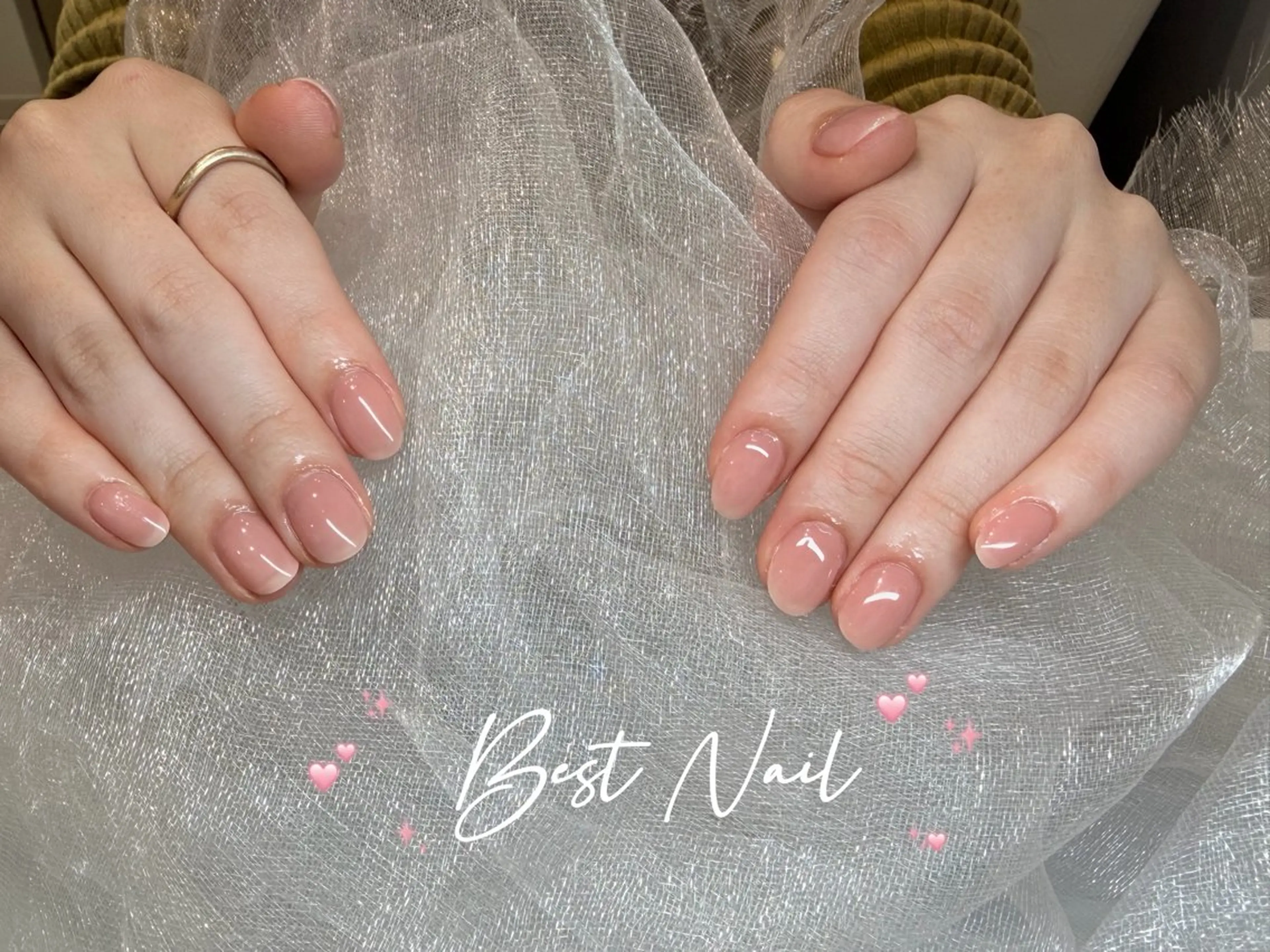 ネイル アートネイル オーロラネイル クリアネイル 長さ出し フレンチネイル ハンドネイル ハンドケア best nail— misaのネイルデザイン