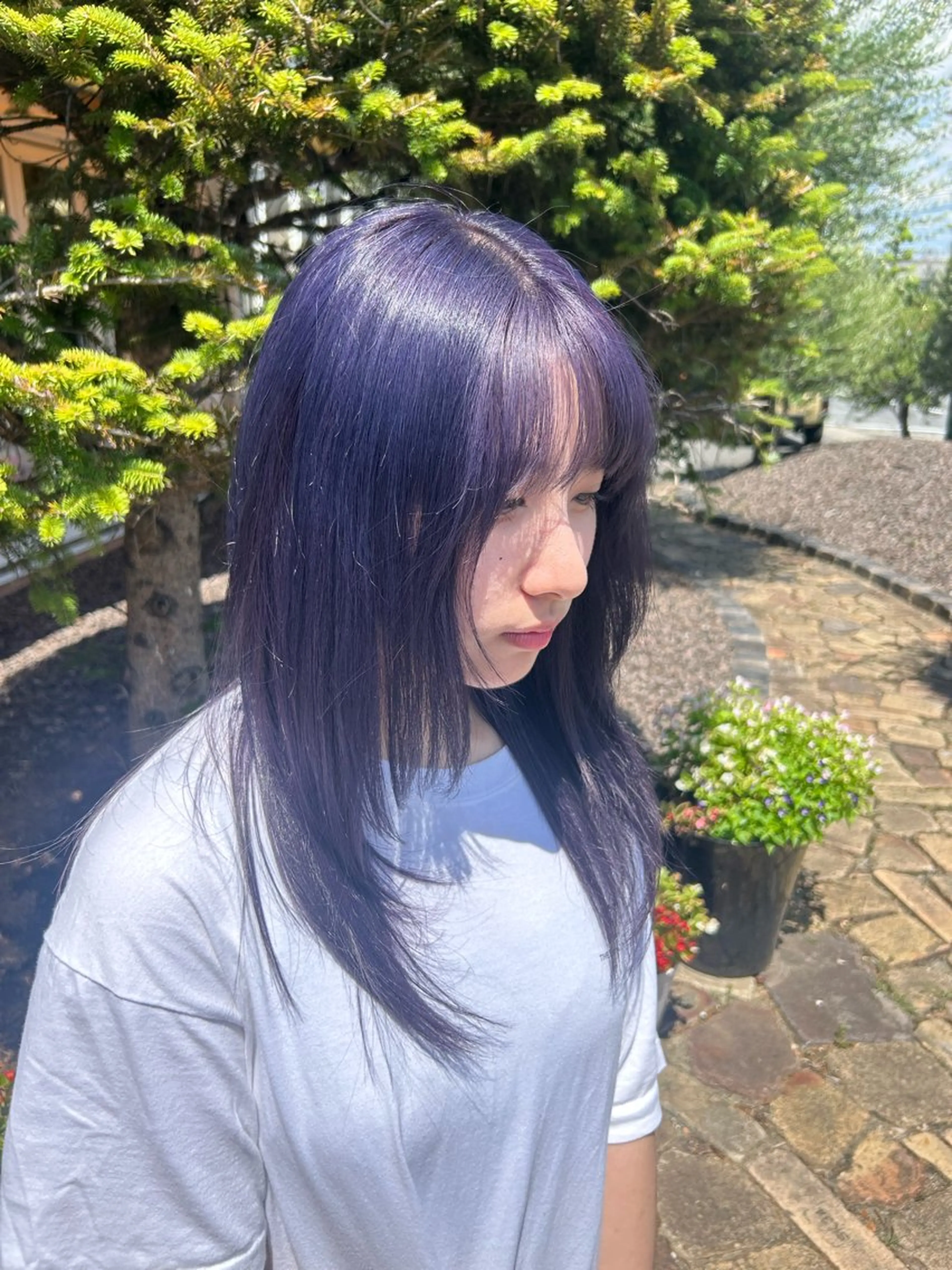ロング レイヤーカット ヘアルームflat・ Rena🌼ྀིのヘアスタイル
