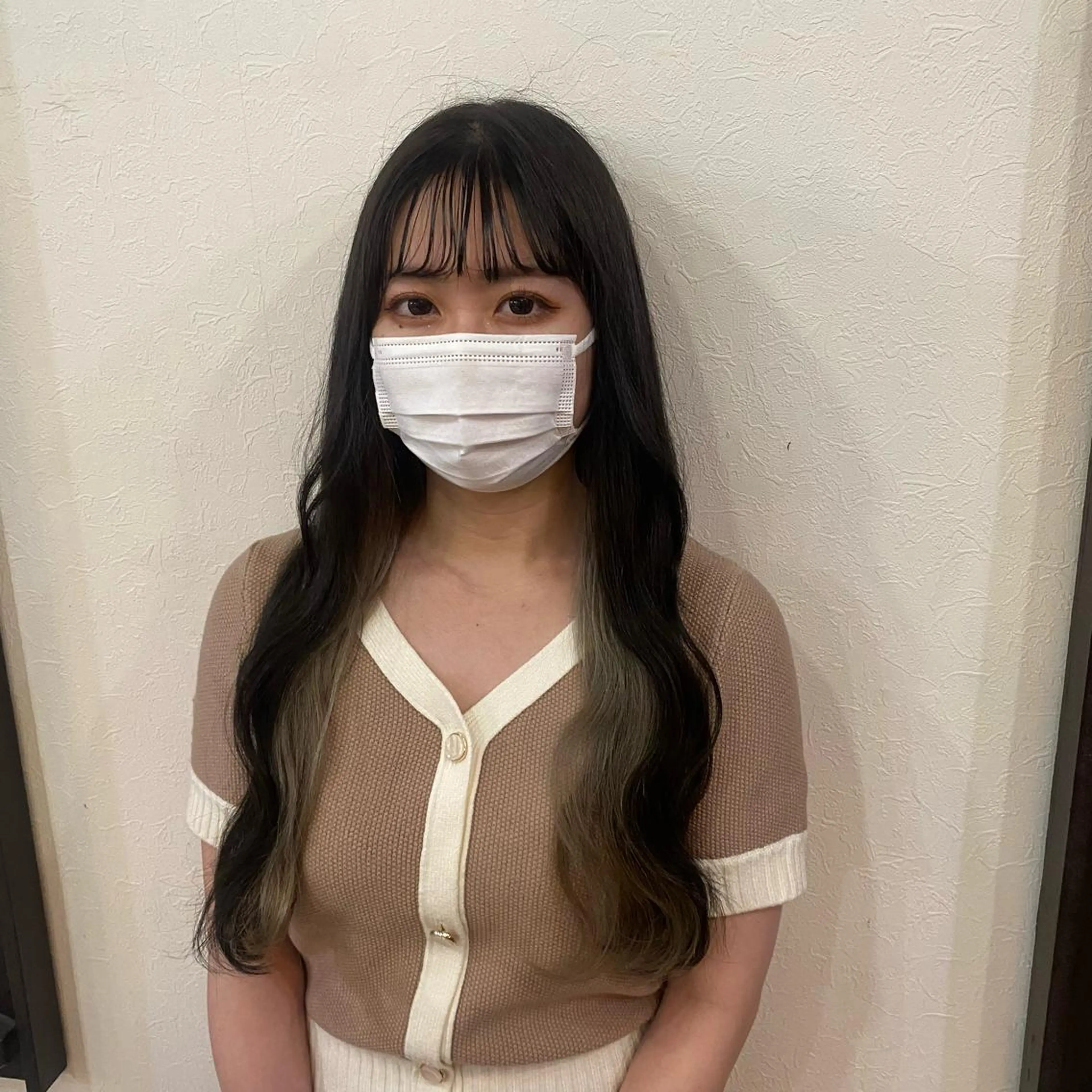 カラー RINA🦋 【韓国風/艶髪】のヘアスタイル