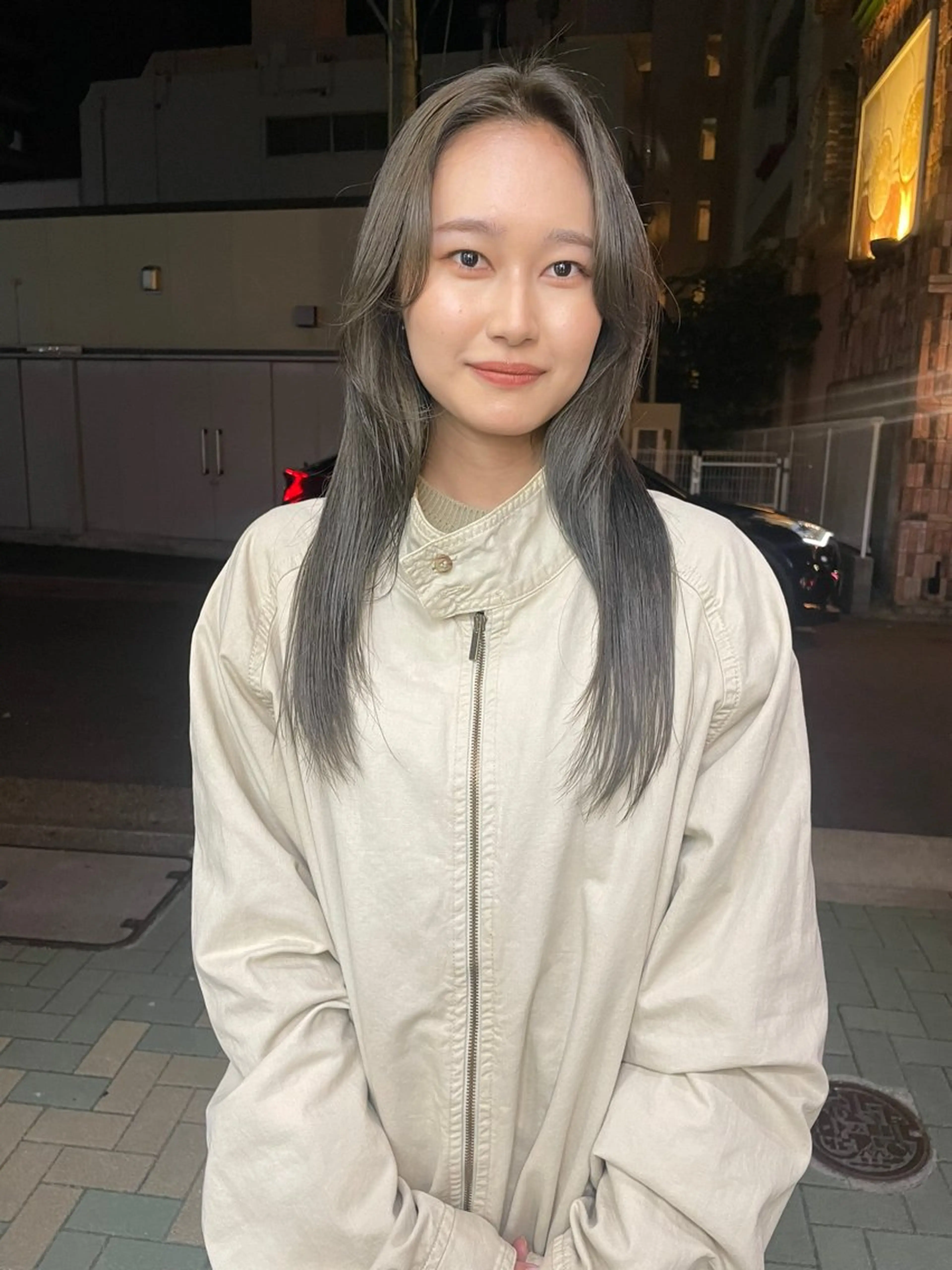 セミロング ボブカットモデル/パ ーマ/harunaのヘアスタイル