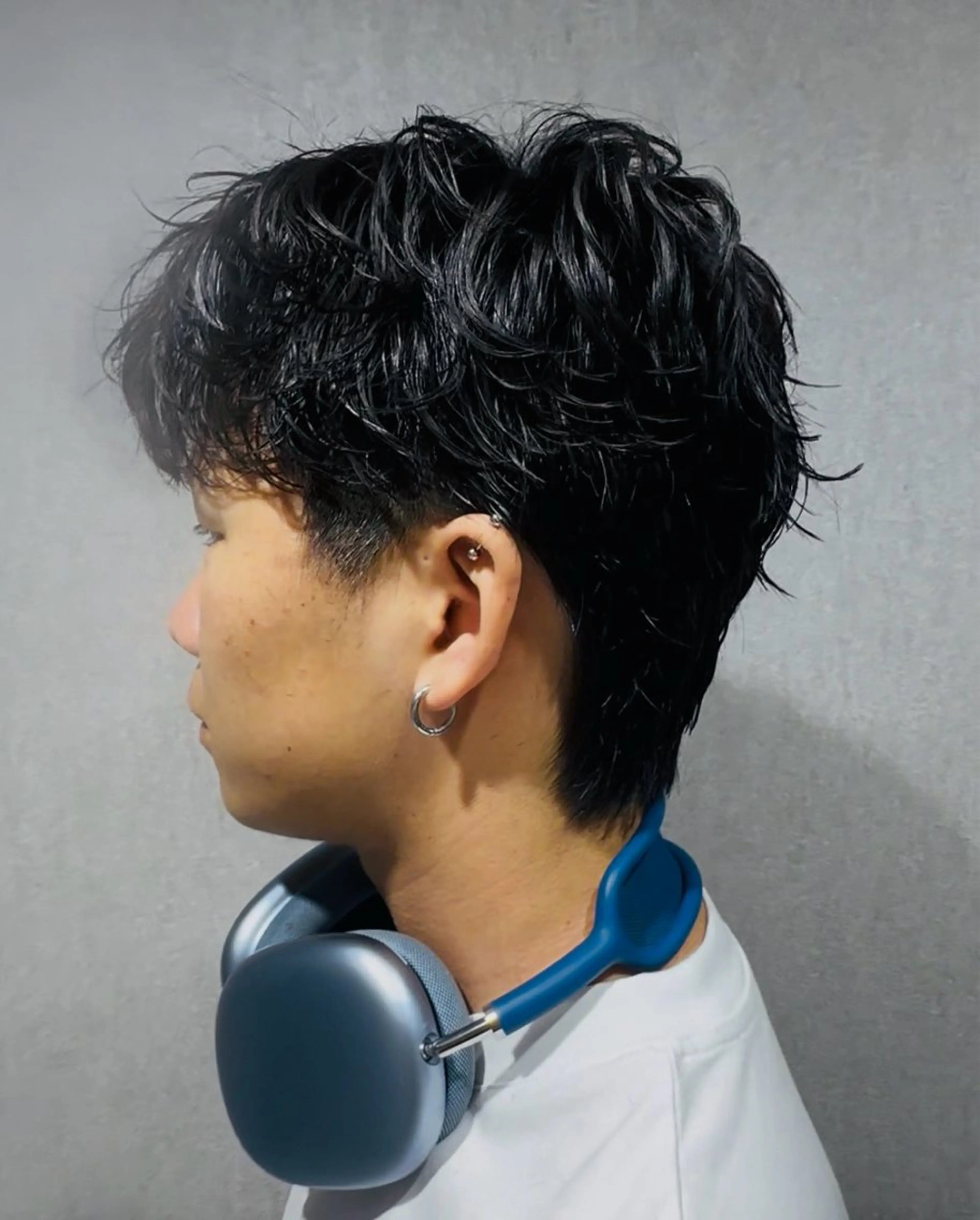 パーマ メンズ 👑駅近メンズサロン パーマ特化北千住👑のヘアスタイル