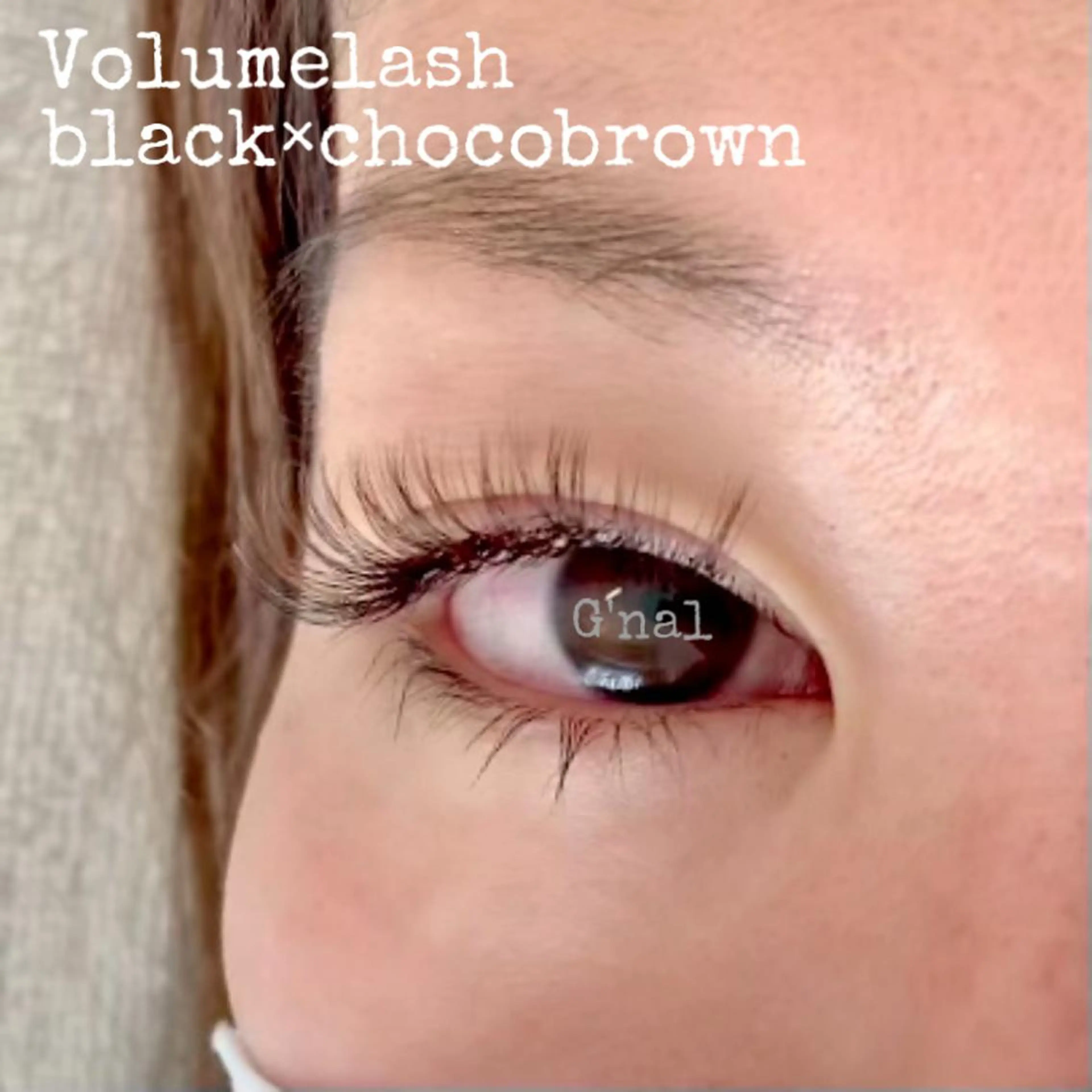 マツエク・マツパ カラーマツエク ナチュラル マツエク G'nal *Moriharaのマツエク・マツパデザイン