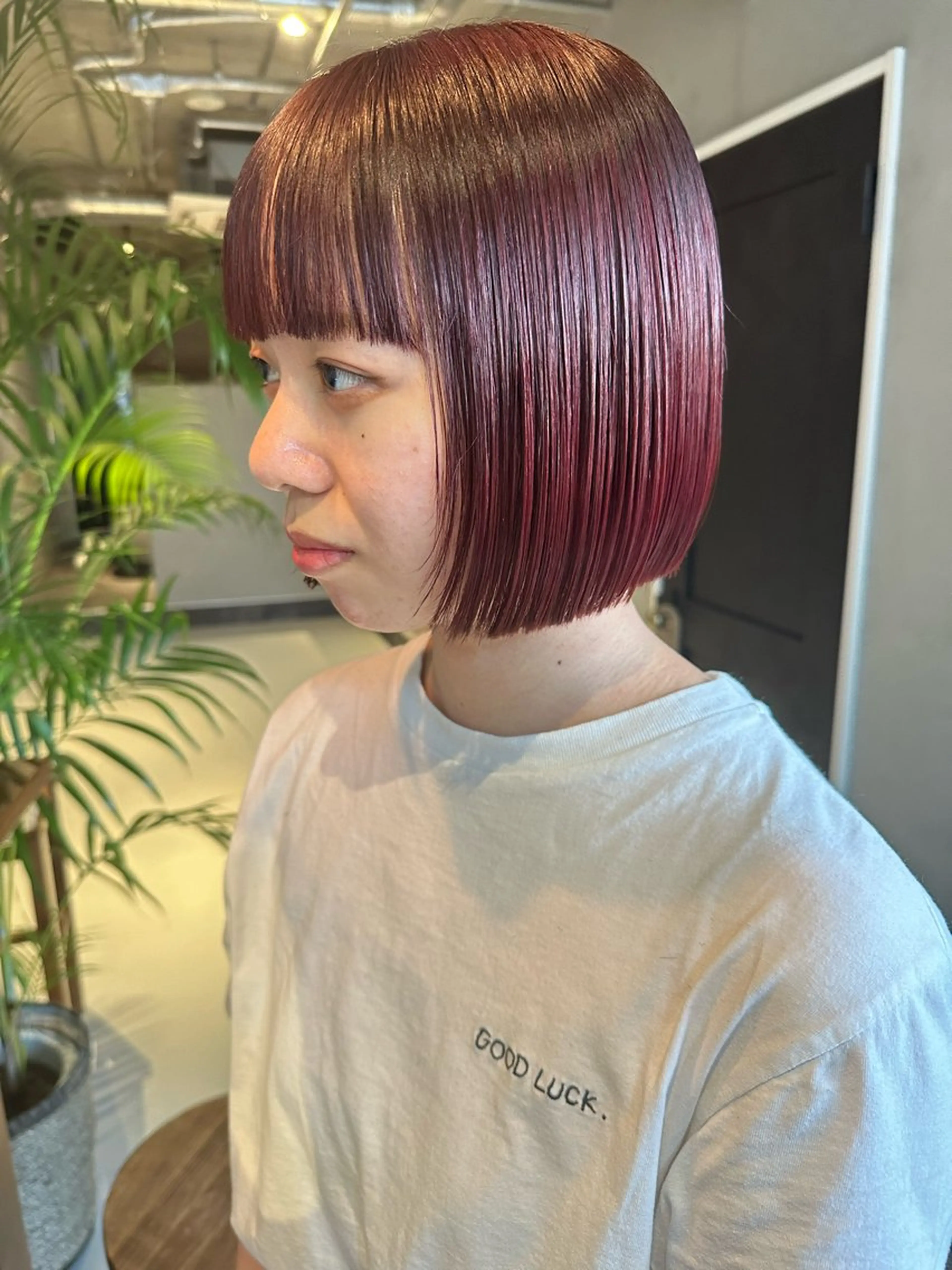 ショート カラー 斎藤祐樹 /レイヤー/パーマのヘアスタイル