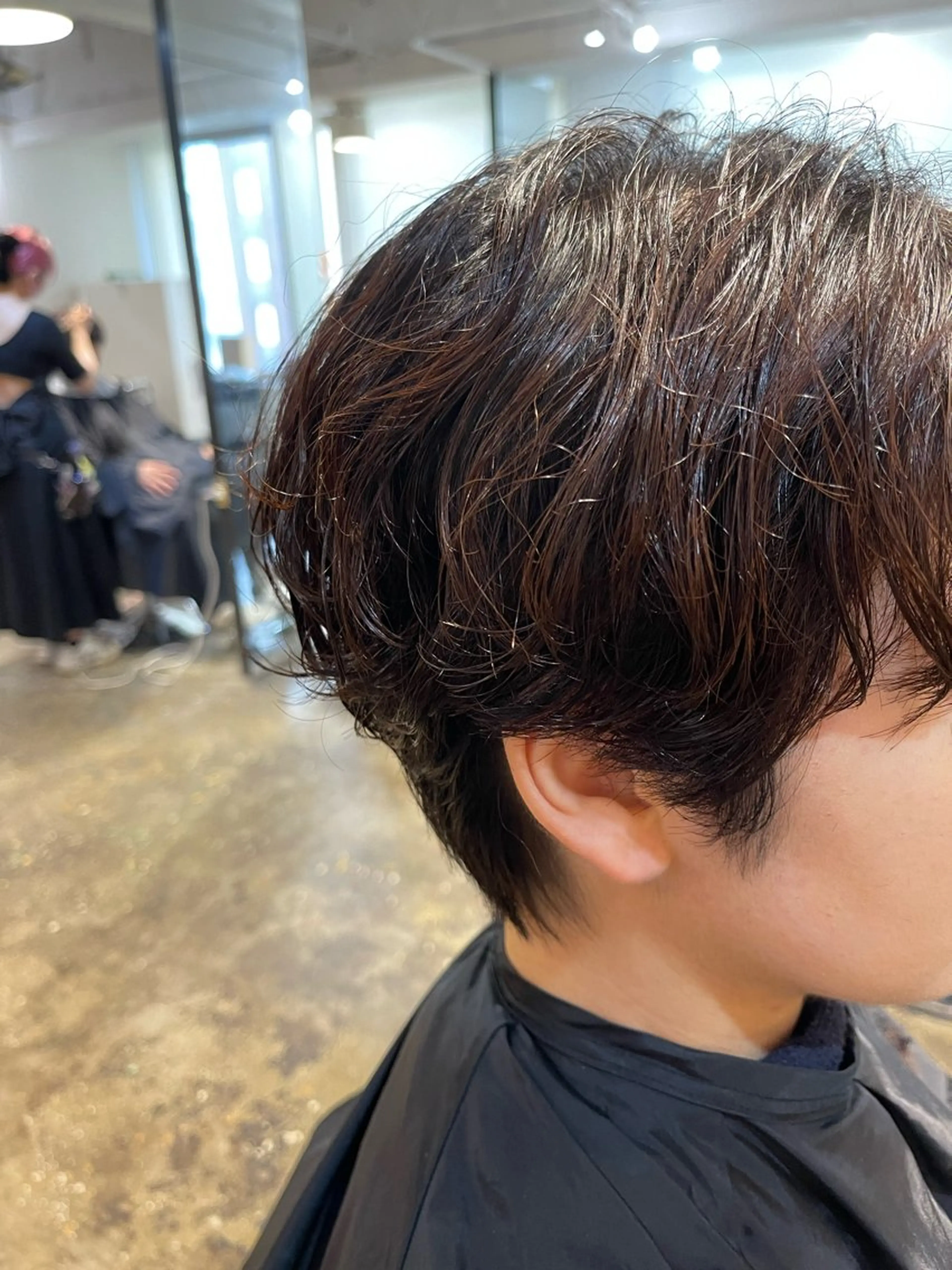 ミディアム 久保田 和正のヘアスタイル