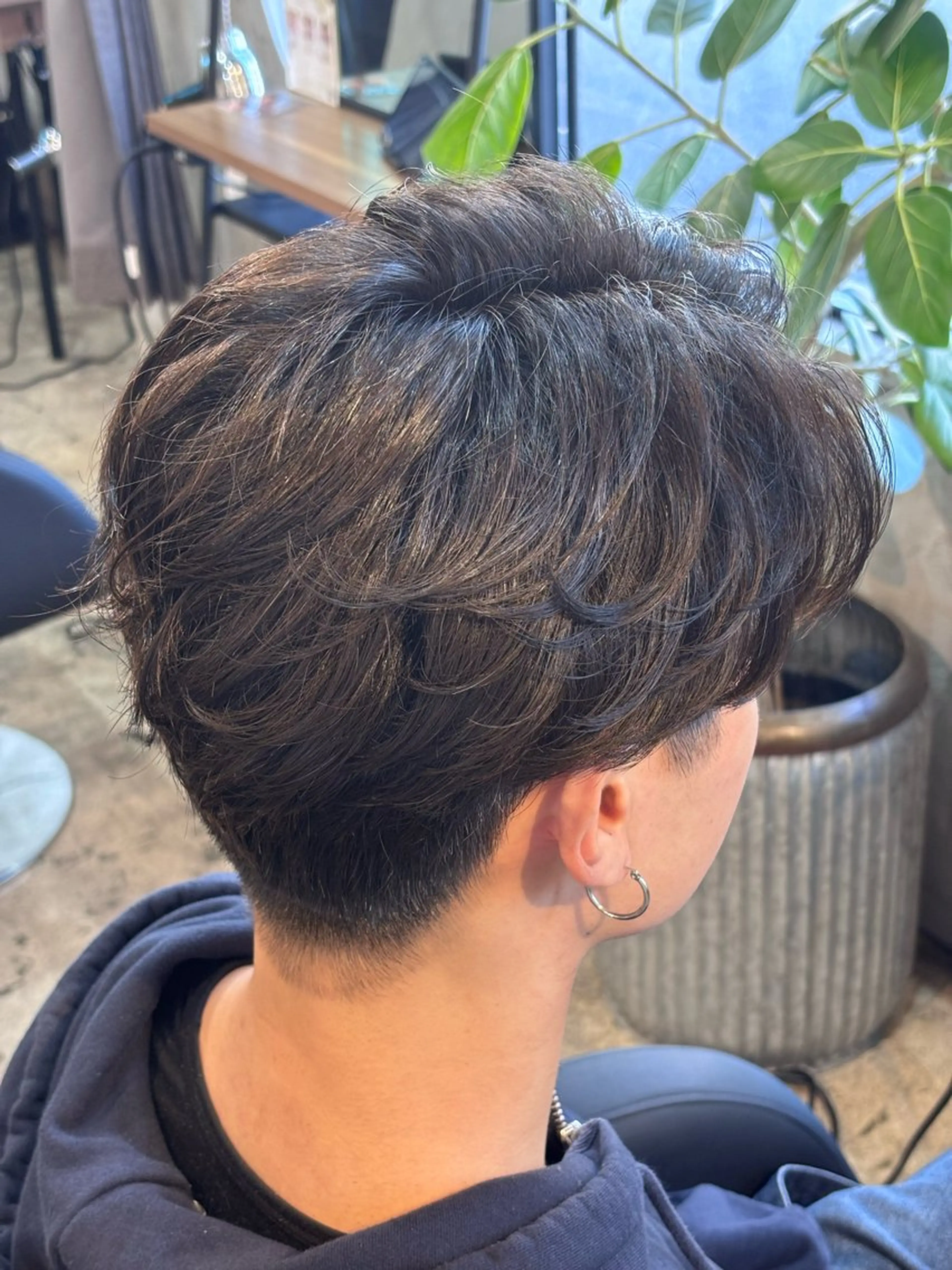 ミディアム ミディアムパーマ カット パーマ メンズカットパーマ /岐阜/yudaiのヘアスタイル