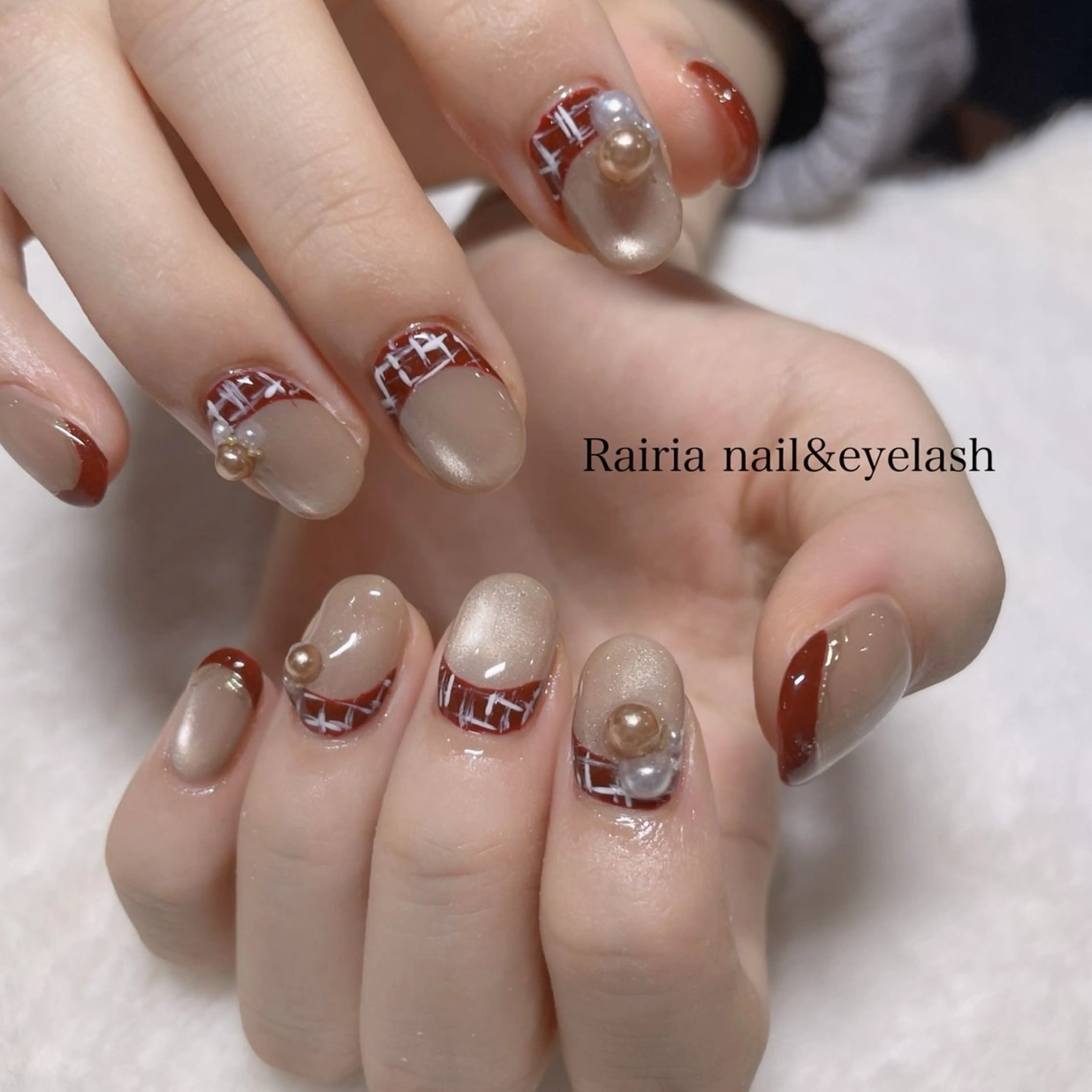 ネイル フットネイル ジェルネイル マグネットネイル オフィスネイル ワンカラーネイル NAILSALON CRISTA所属・🤍CRISTA yui🤍のネイルデザイン