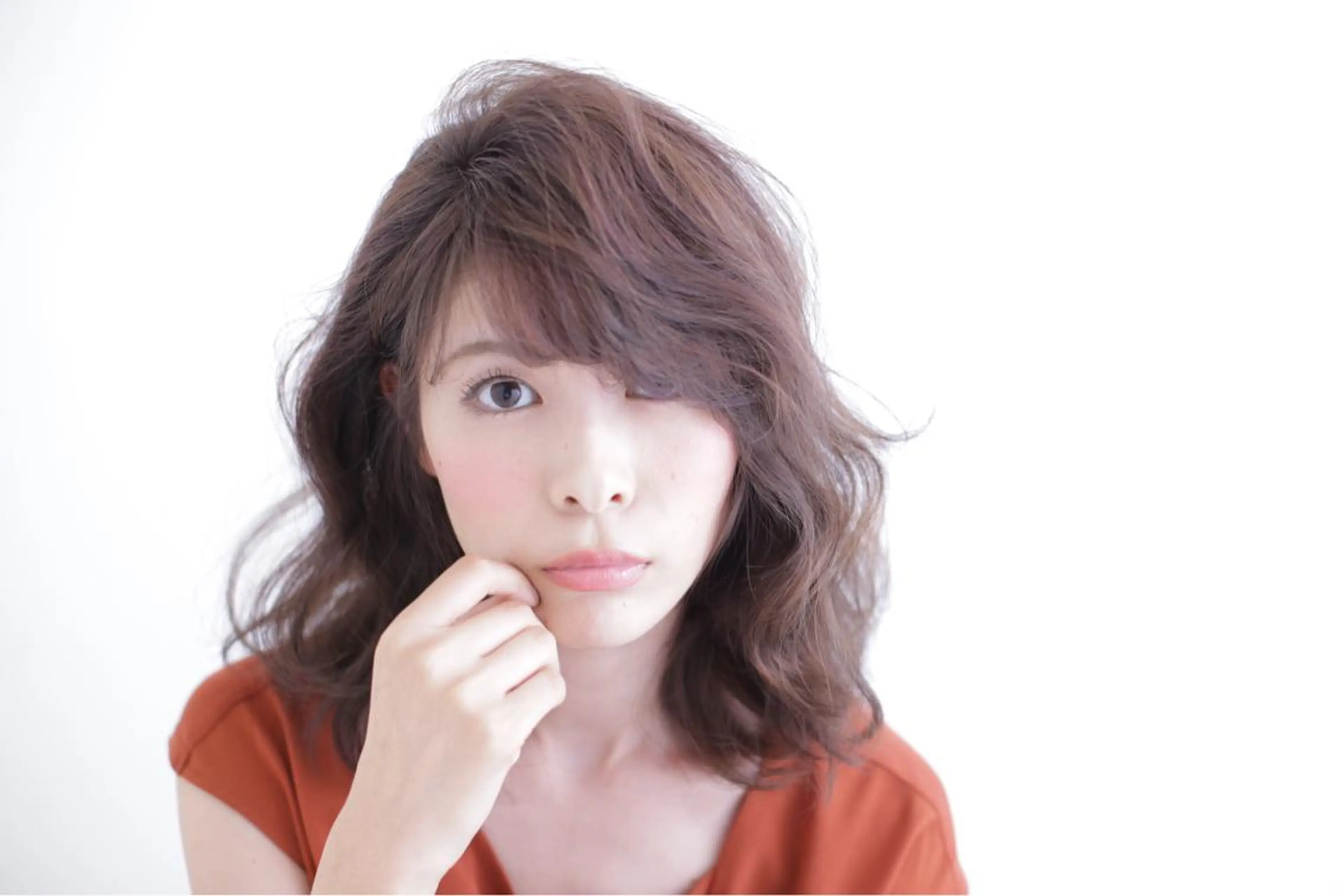 ミディアム カラー SHO担当髪質改善 東加古川アーティブのヘアスタイル