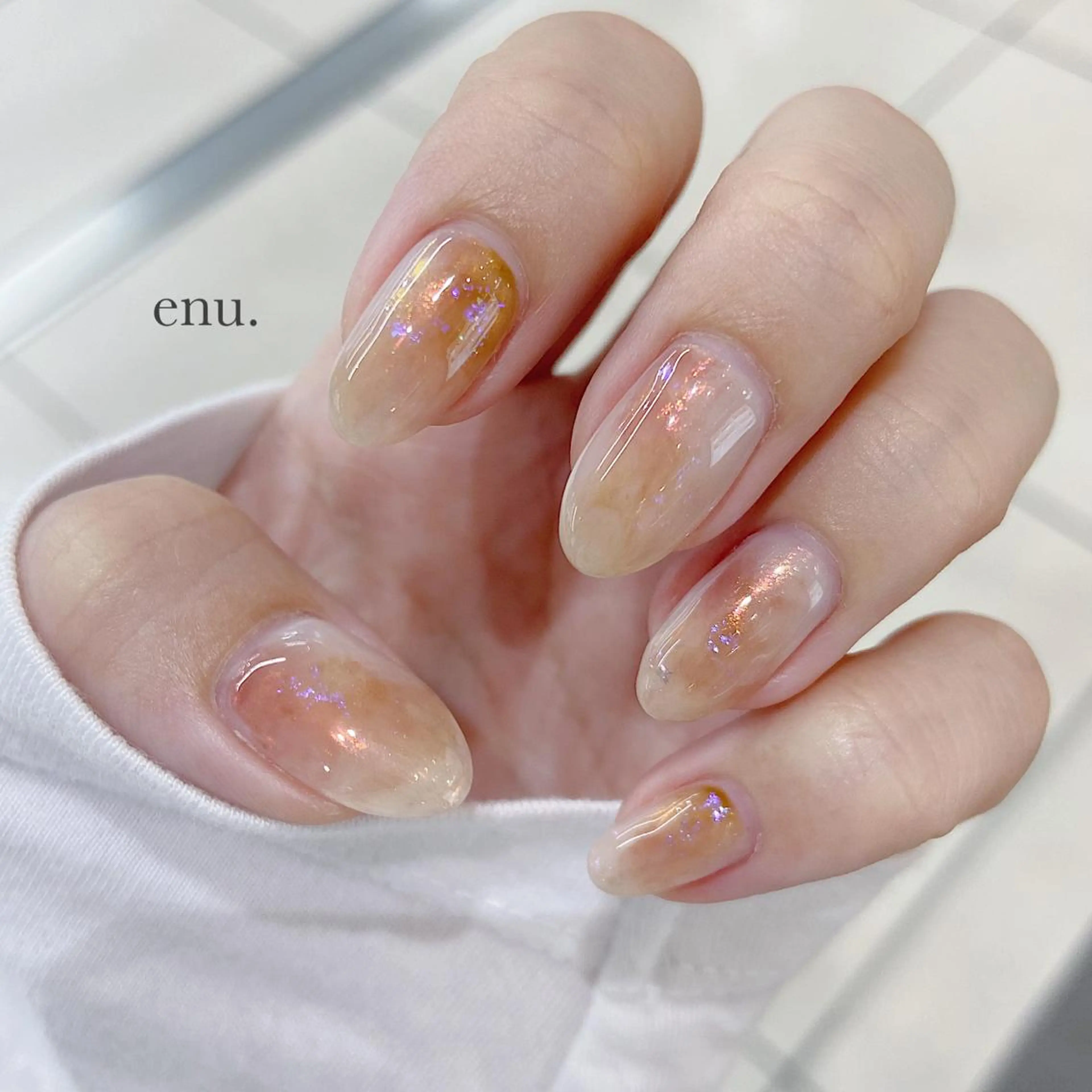 ネイル ハンドネイル enu. nanakoのネイルデザイン