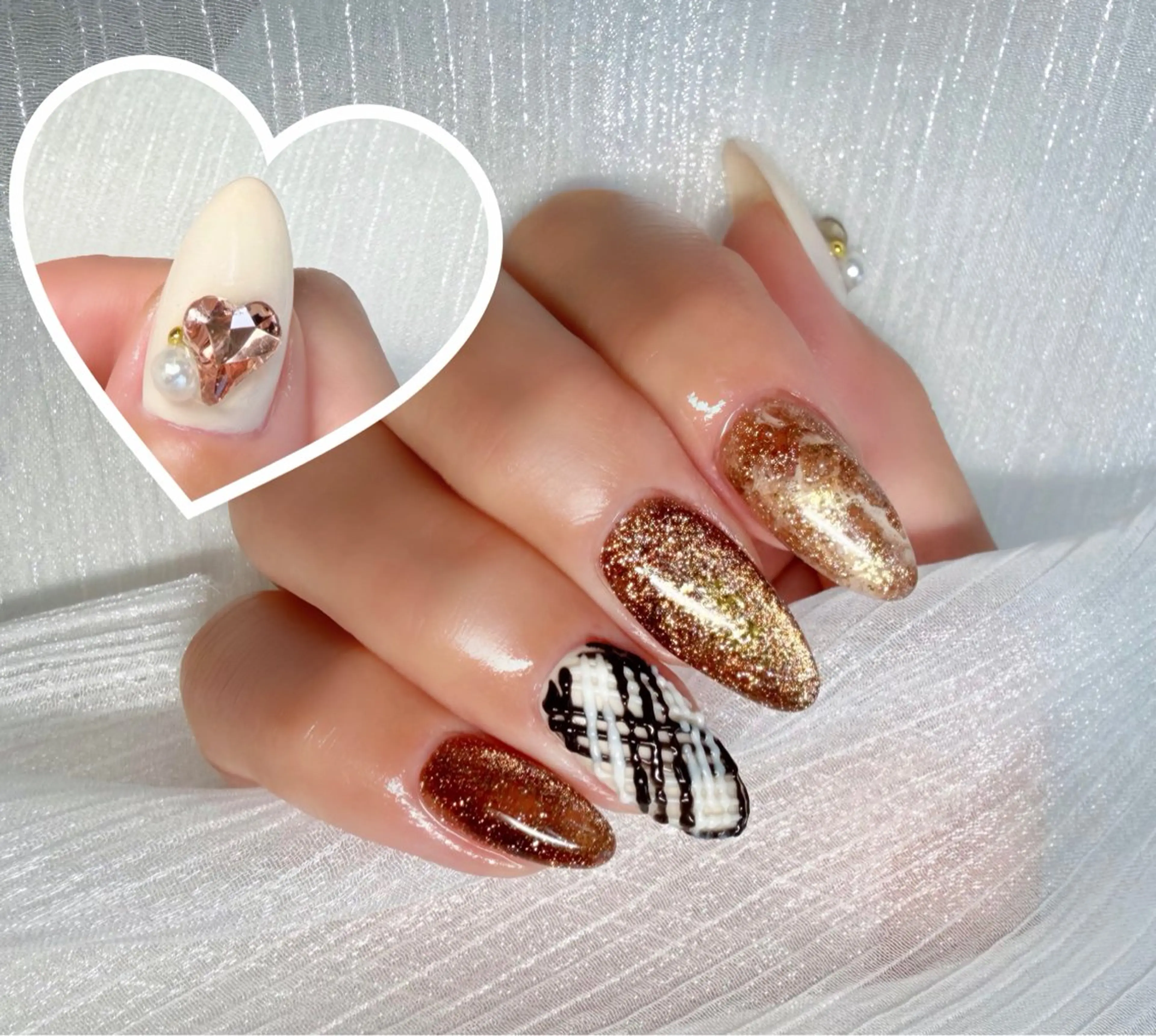 ネイル ゴージャス バレンタイン ☆ yukiのネイルデザイン