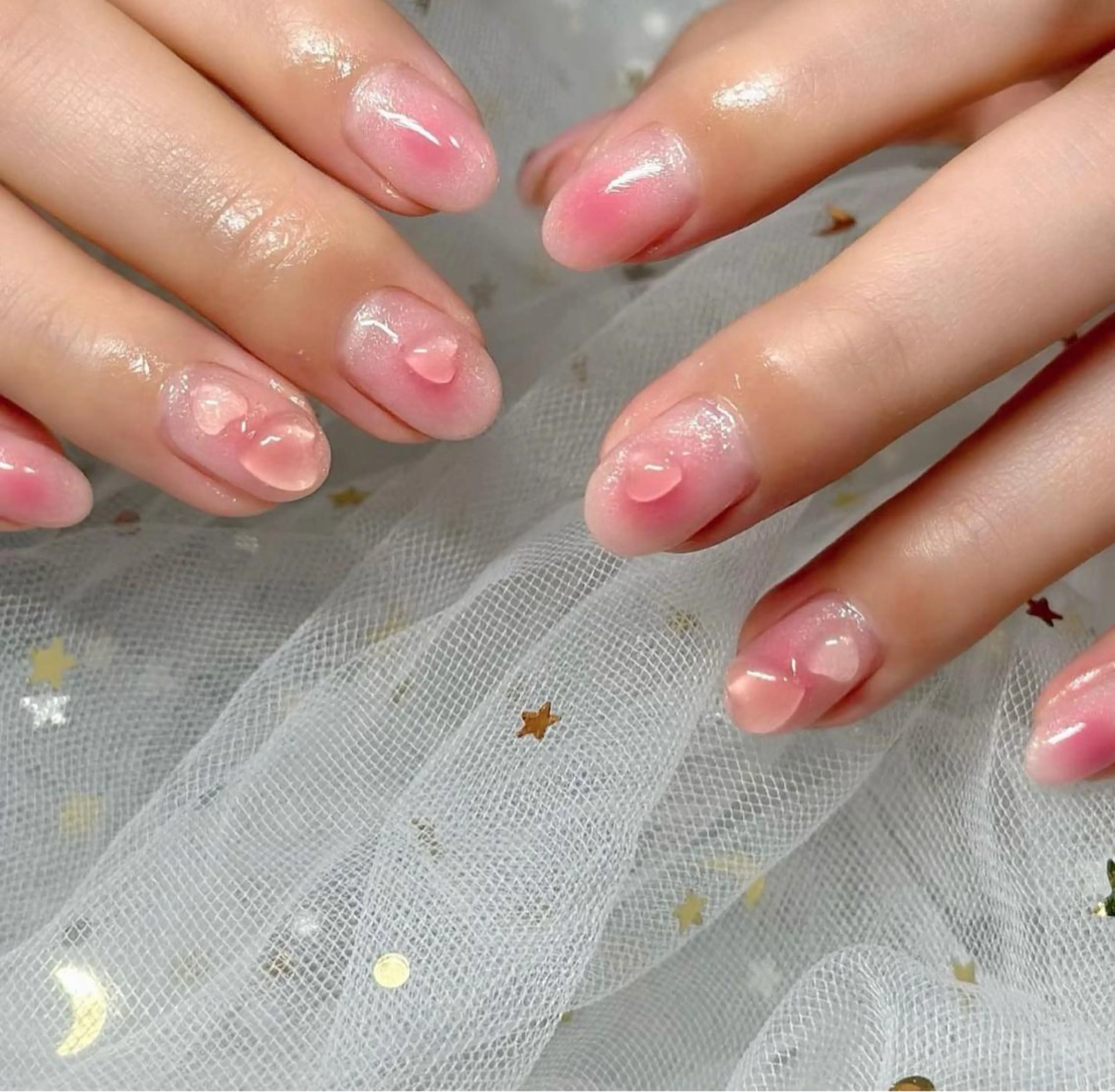 【オフ有り】チークネイルの写真