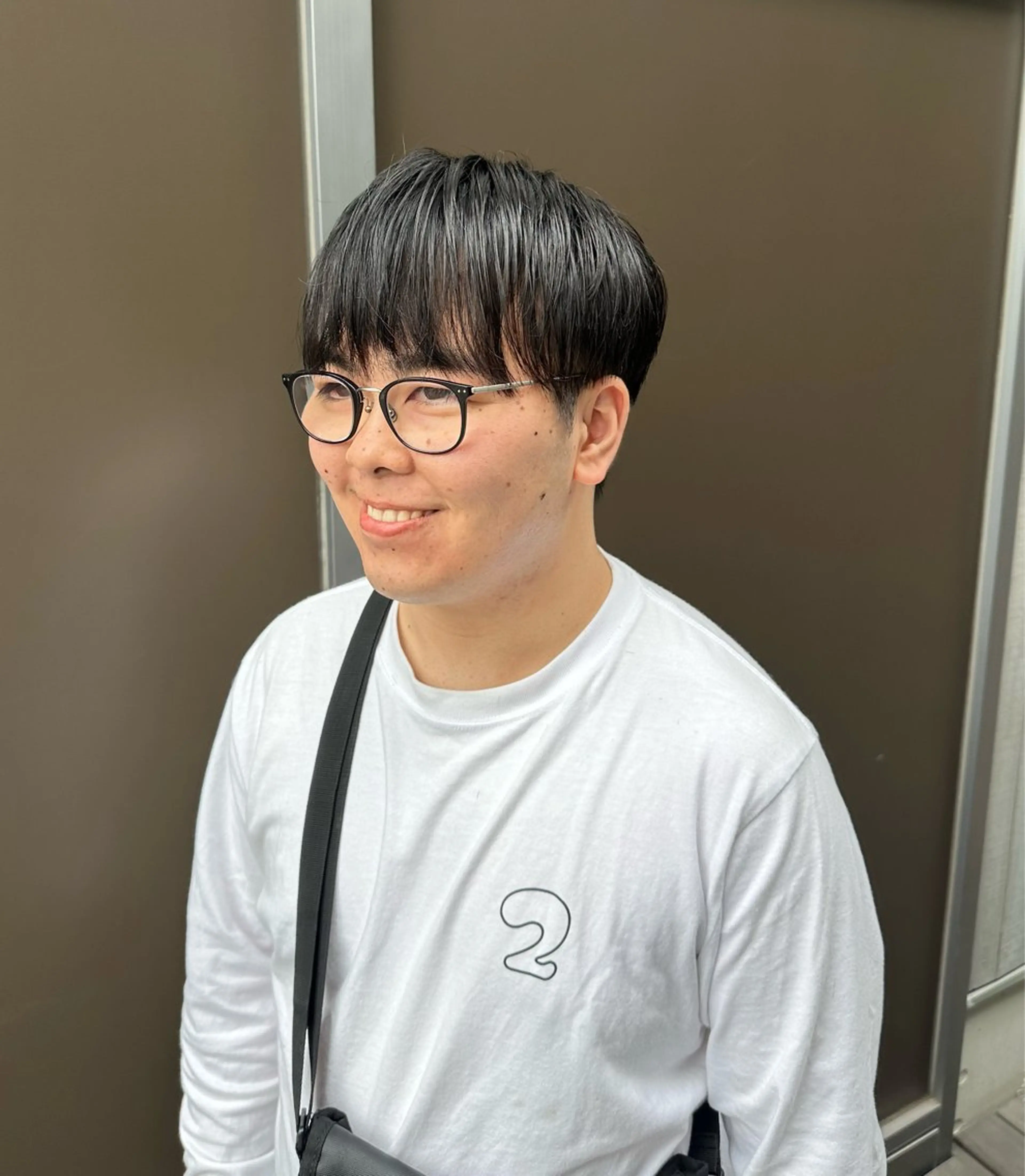 メンズ カット ブリーチカラー /メンズパーマ/陸のヘアスタイル