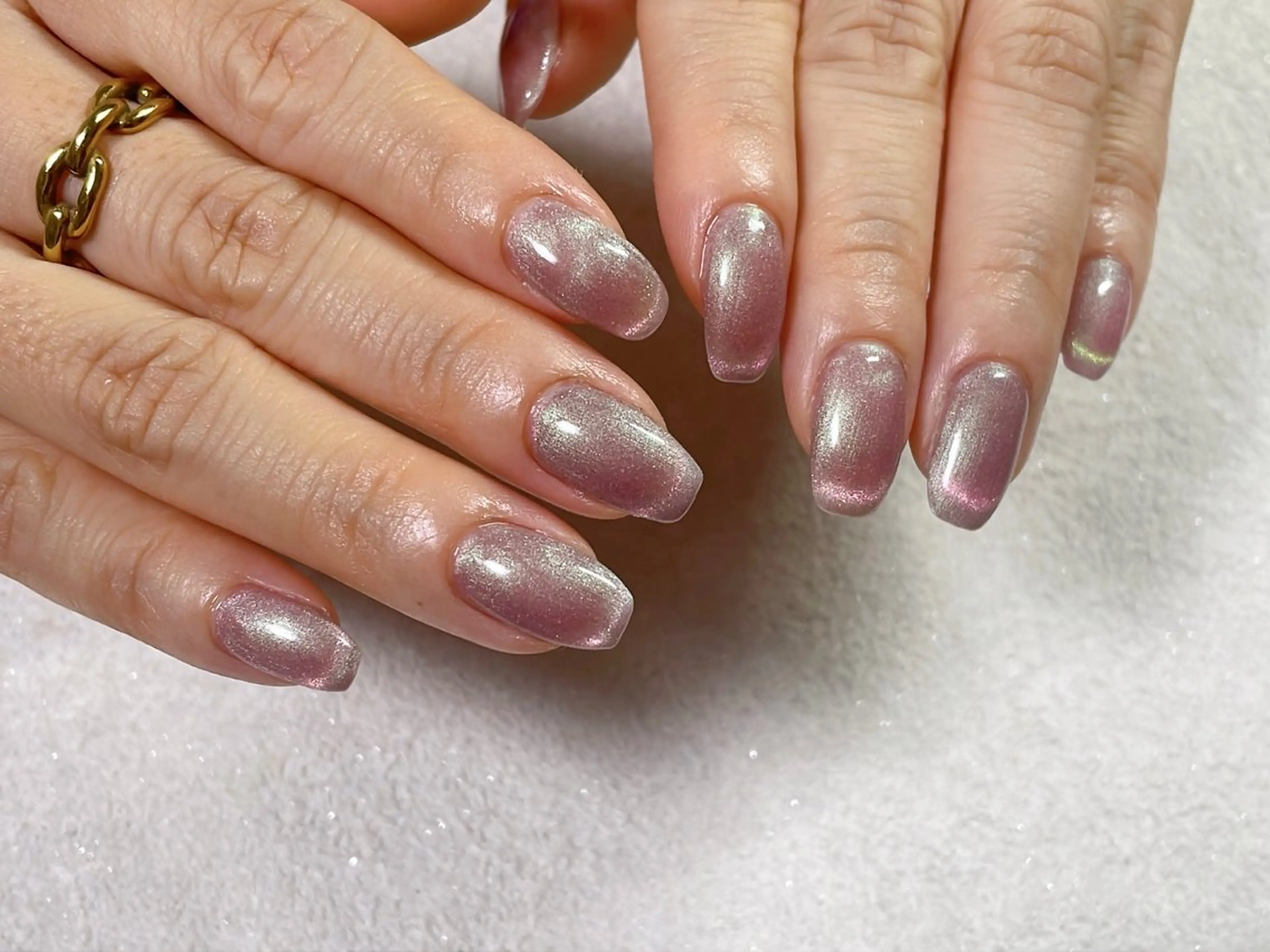 ネイル オーロラネイル フットネイル フレンチネイル ジェルネイル 韓国ネイル ハンドネイル kiki nail 二子玉川のネイルデザイン