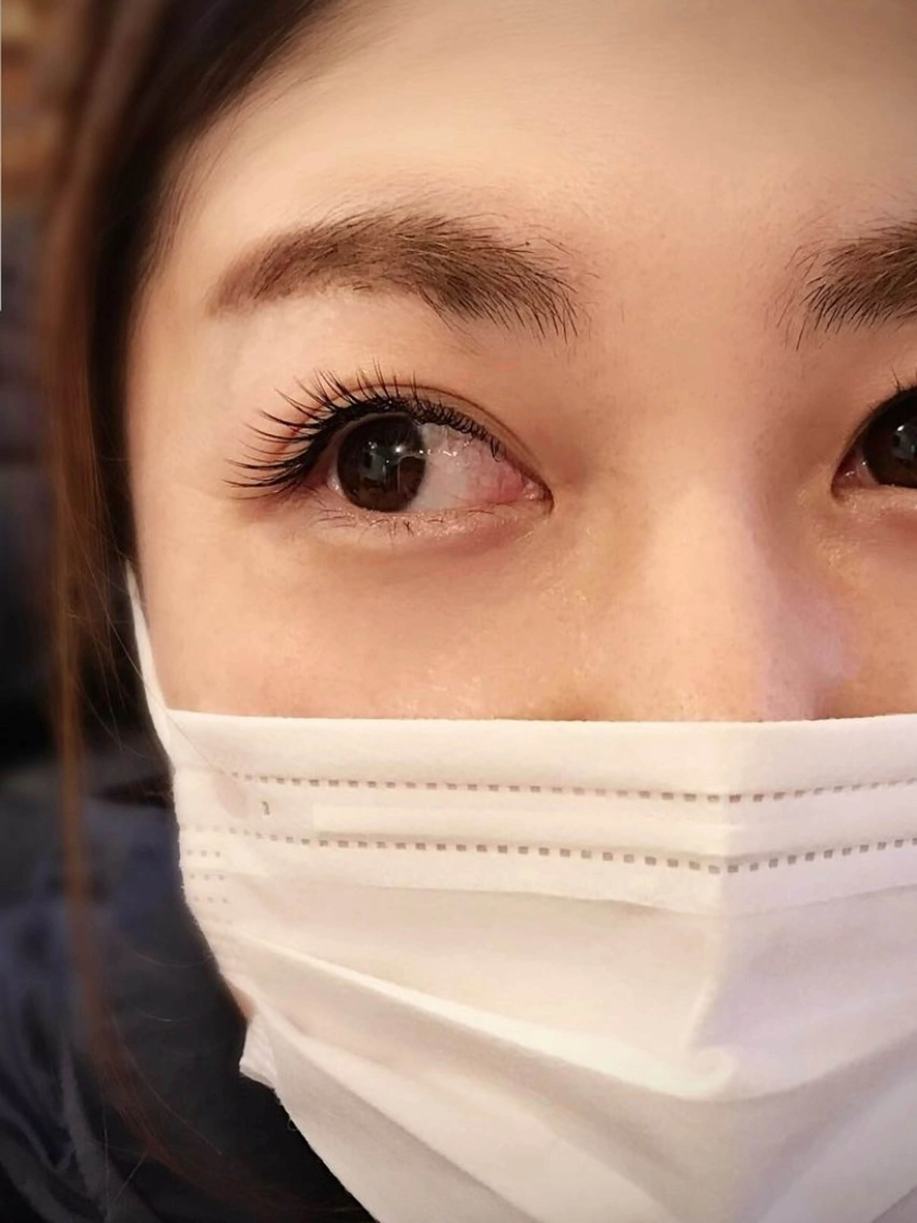 【1・2月限定|リピーター様】目元の土台を整えるケア付き フラットラッシュ60本までの写真