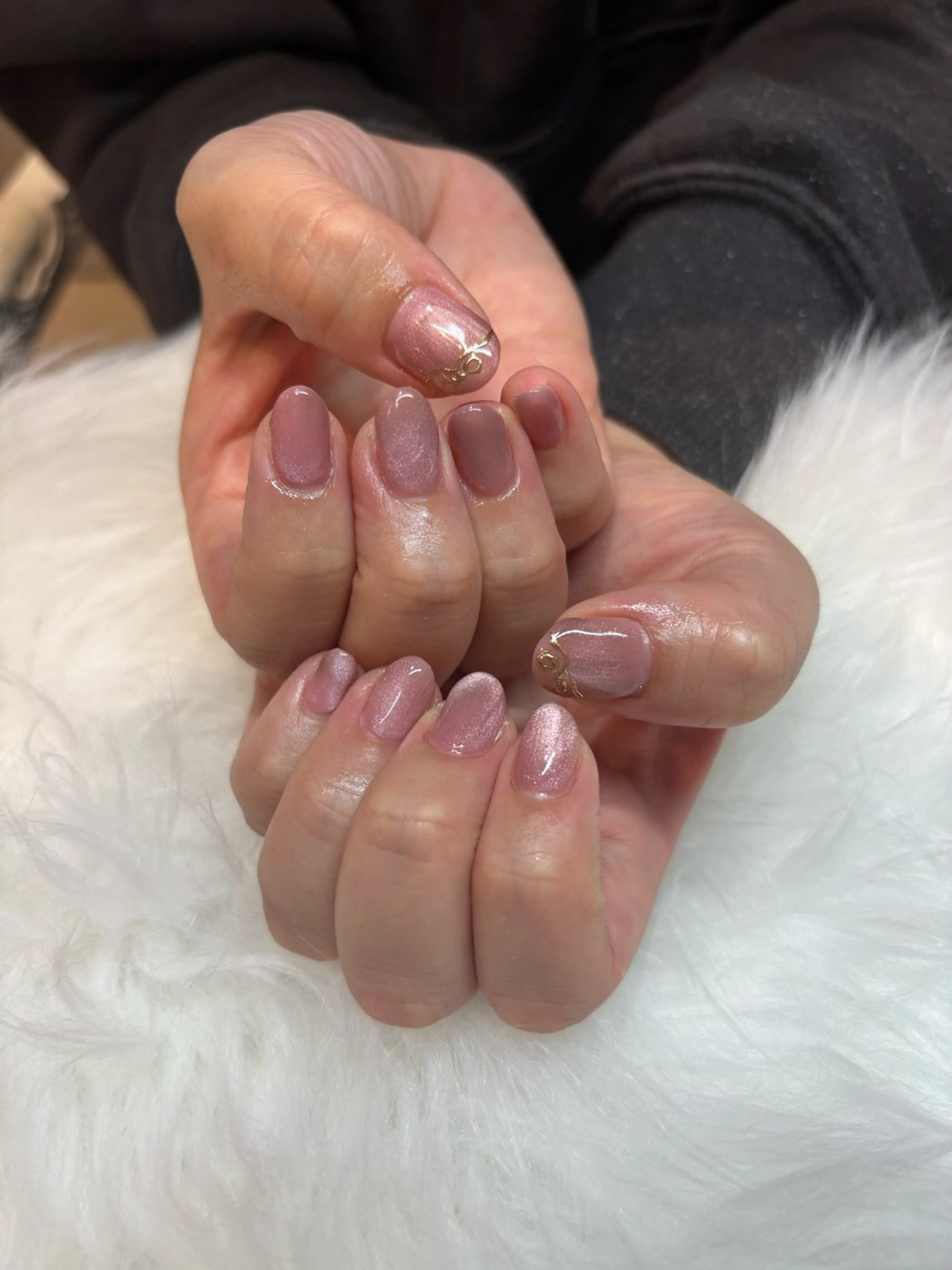 ネイル ハンドネイル ハンドケア 💜juna💜/高 槻/韓国風のヘアスタイル