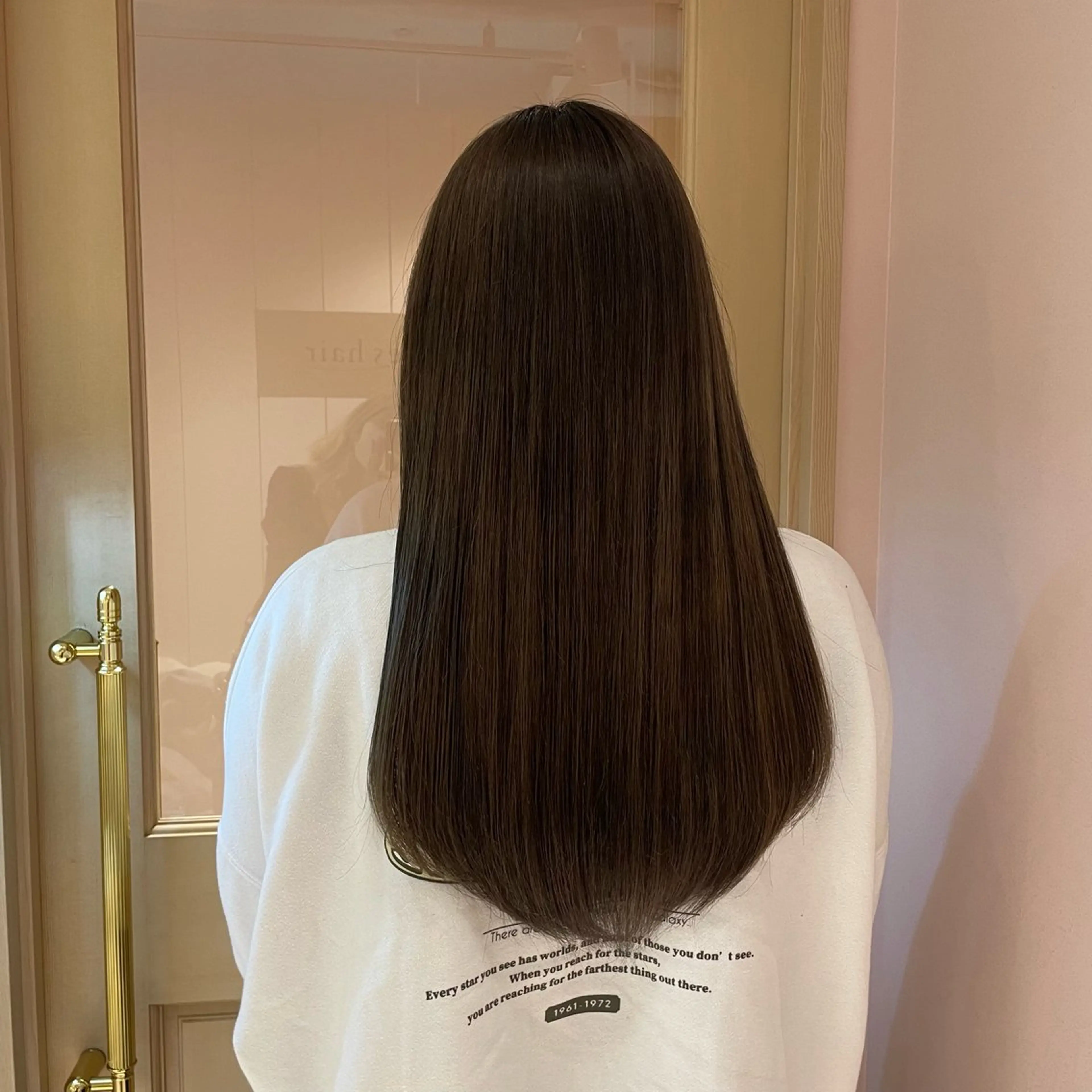 ロング ヘアカラー トリートメント ヘッドスパ マホ/日吉/髪質改善 /レイヤー/ガーリーのヘアスタイル