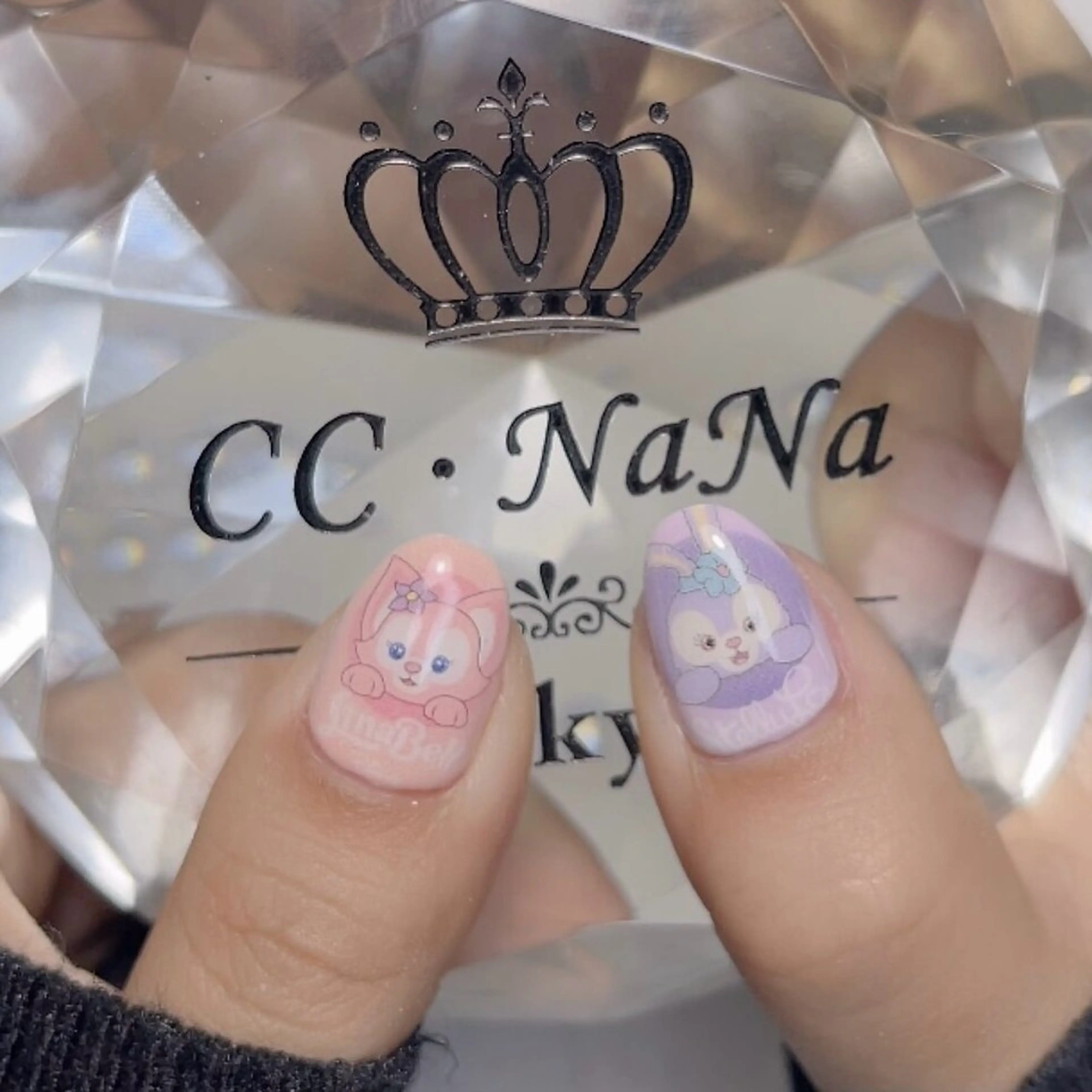 ネイル 💎CC・NaNa 韓国風ネイル🌙Cのネイルデザイン