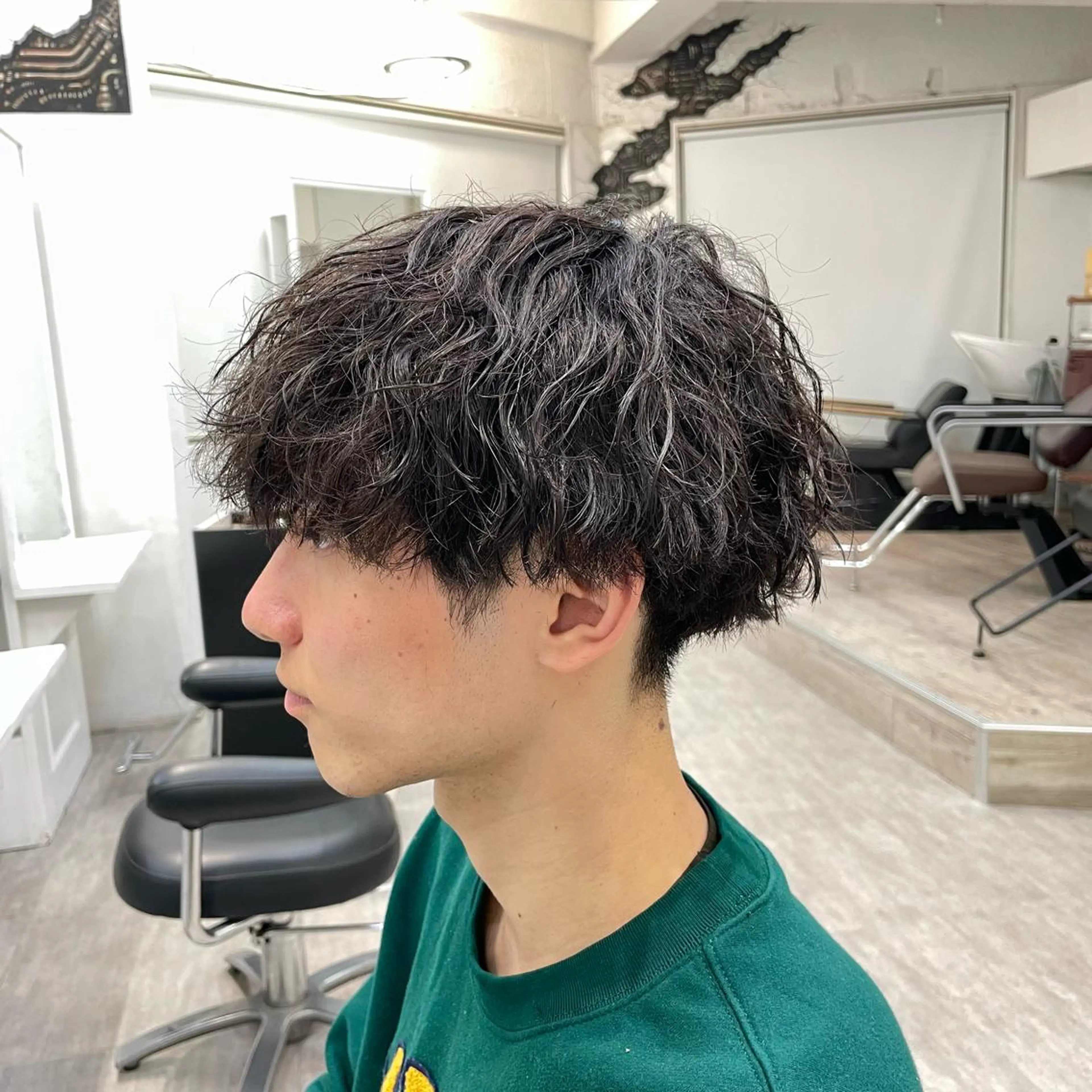 パーマ メンズ ✨️ツイスパ波巻き特 化小杉澪生✨️のヘアスタイル