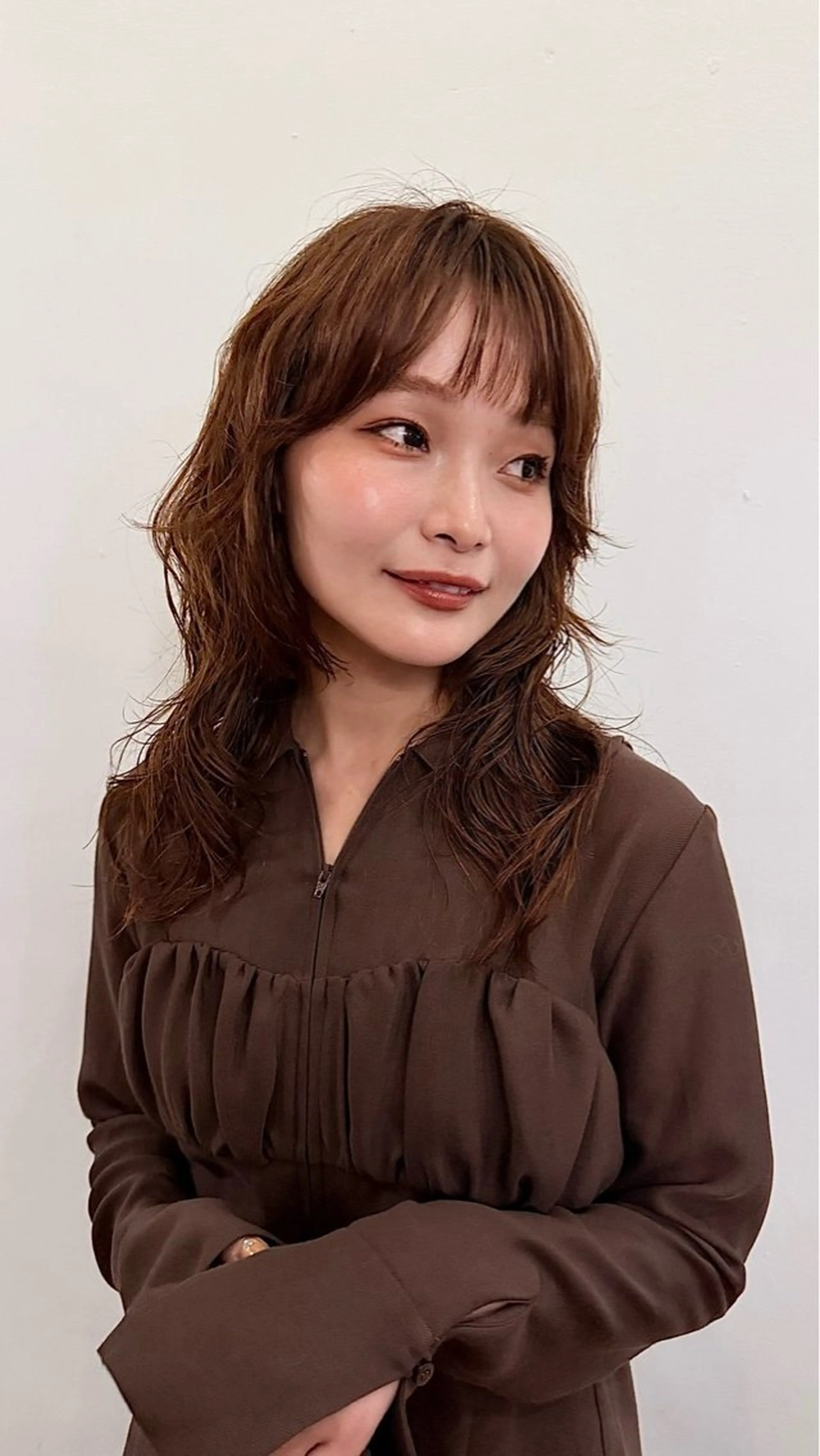 セミロング aria所属・木村 元昭のヘアスタイル