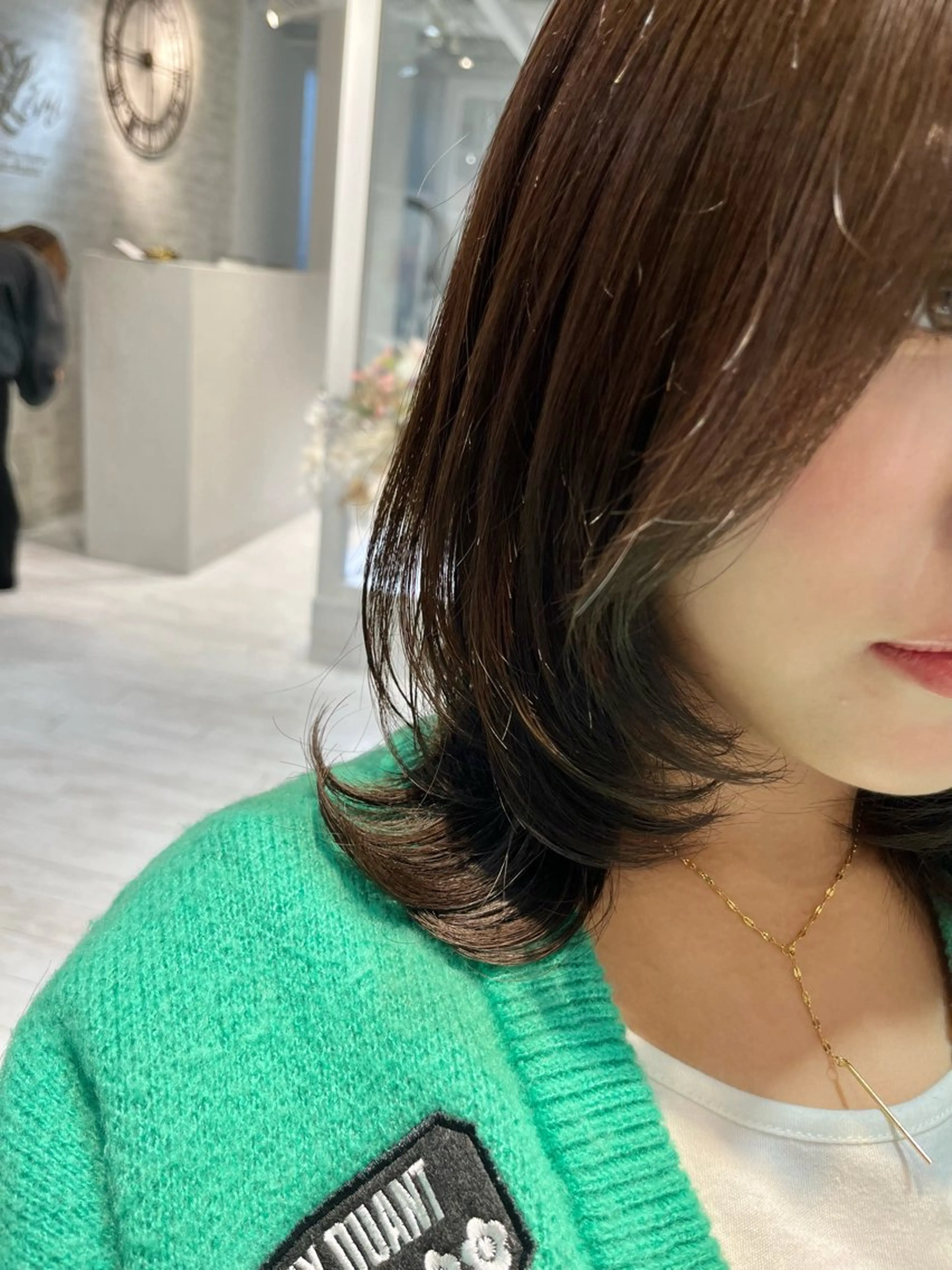 ミディアム ボブ/レイヤー/ 茉莉花のヘアスタイル