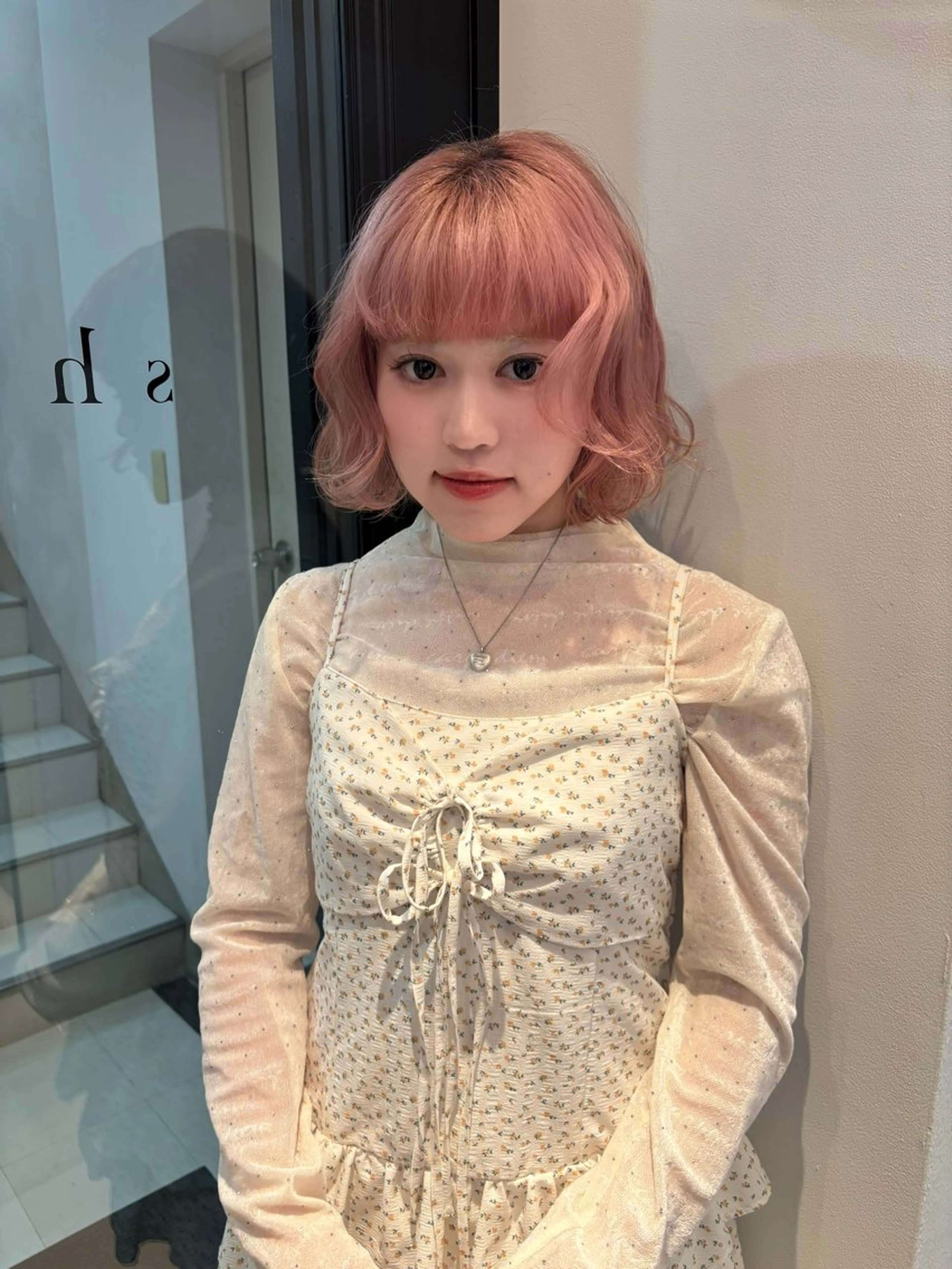 ショート riria/ボブ /ブラウンカラー🎀のヘアスタイル