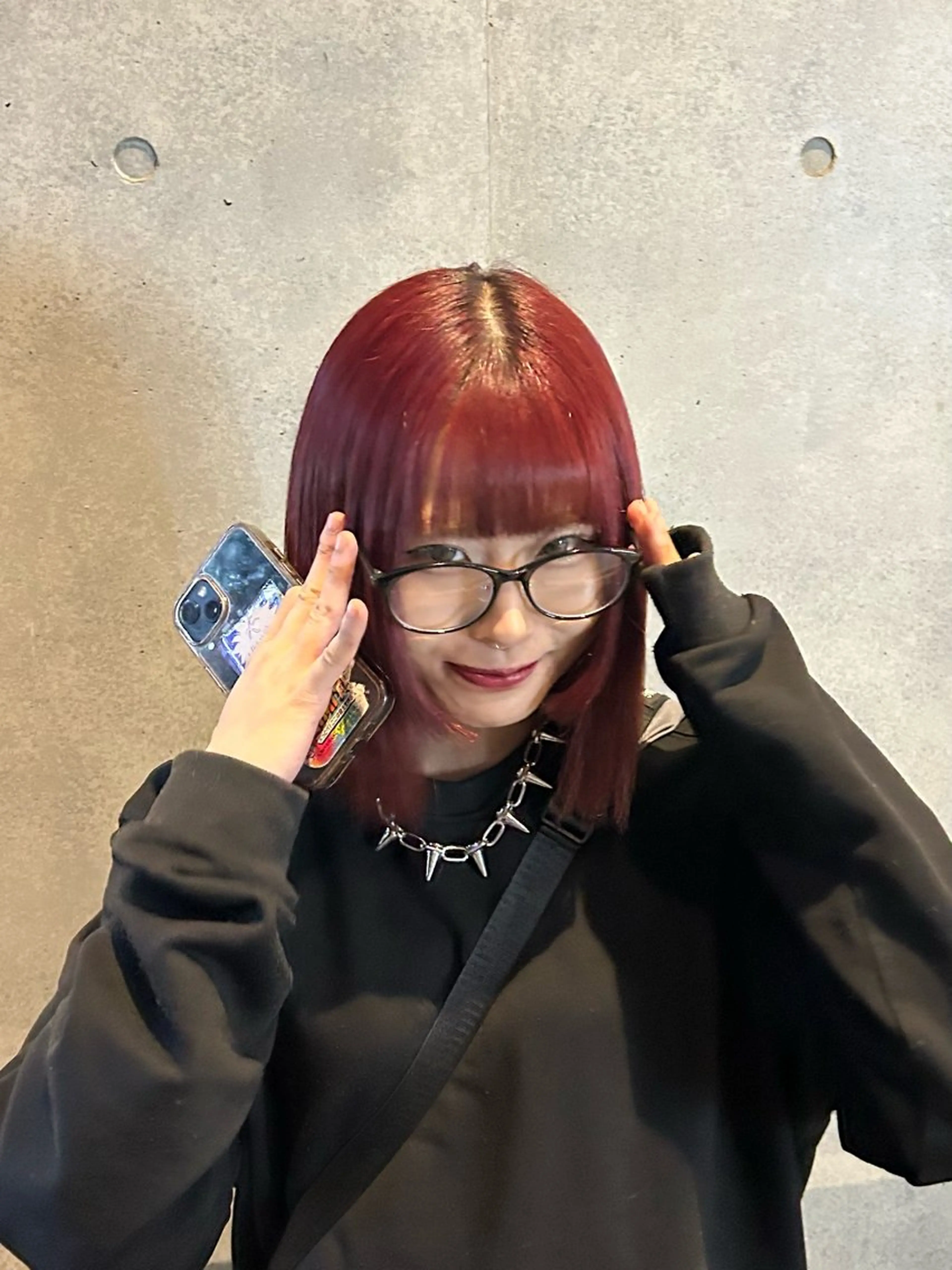 ミディアム JOY187inYU1L所属・韓国レイヤー kira🌛のヘアスタイル