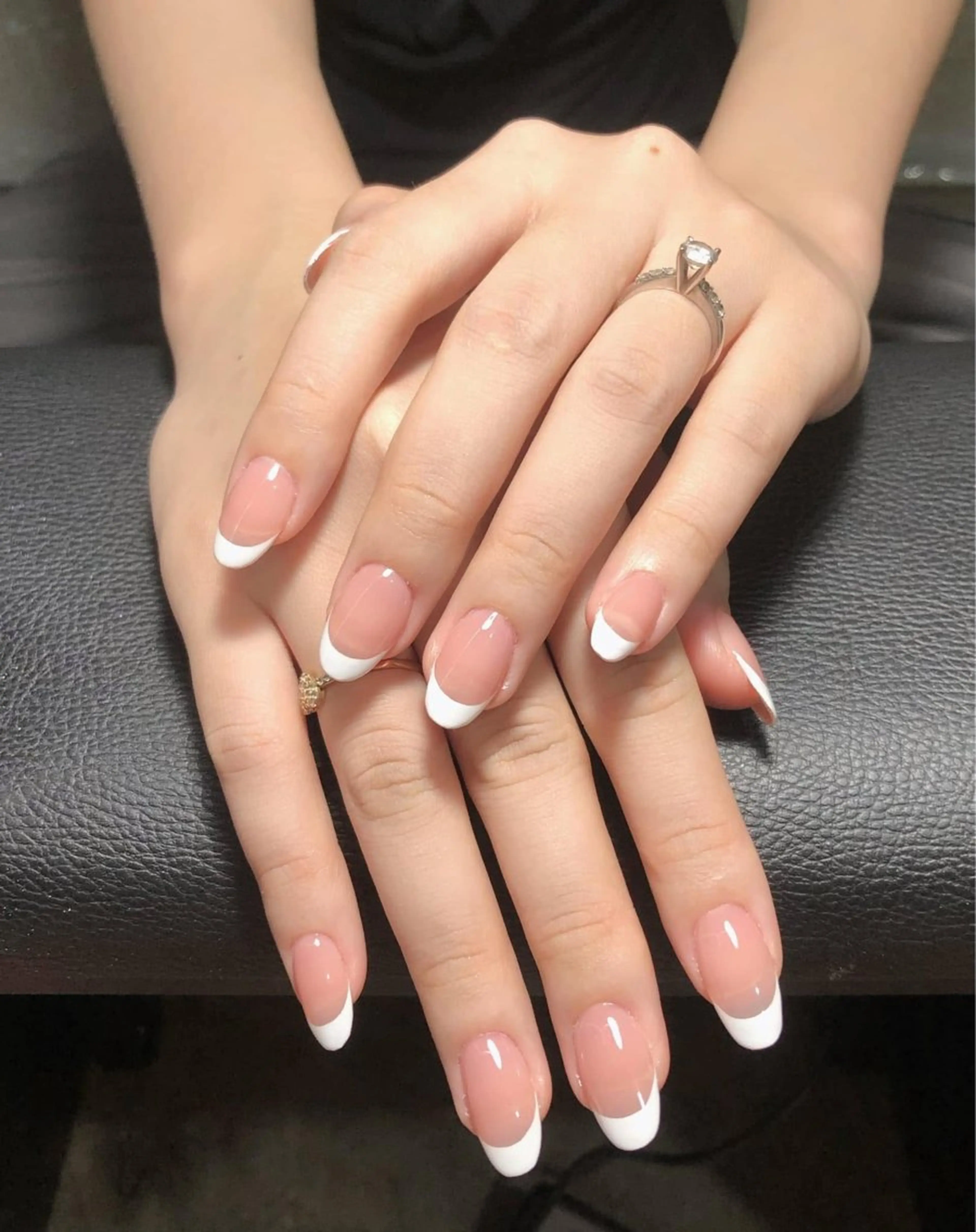 ネイル アートネイル フレンチネイル ジェルネイル グラデーション 韓国ネイル 村中 ハナのネイルデザイン