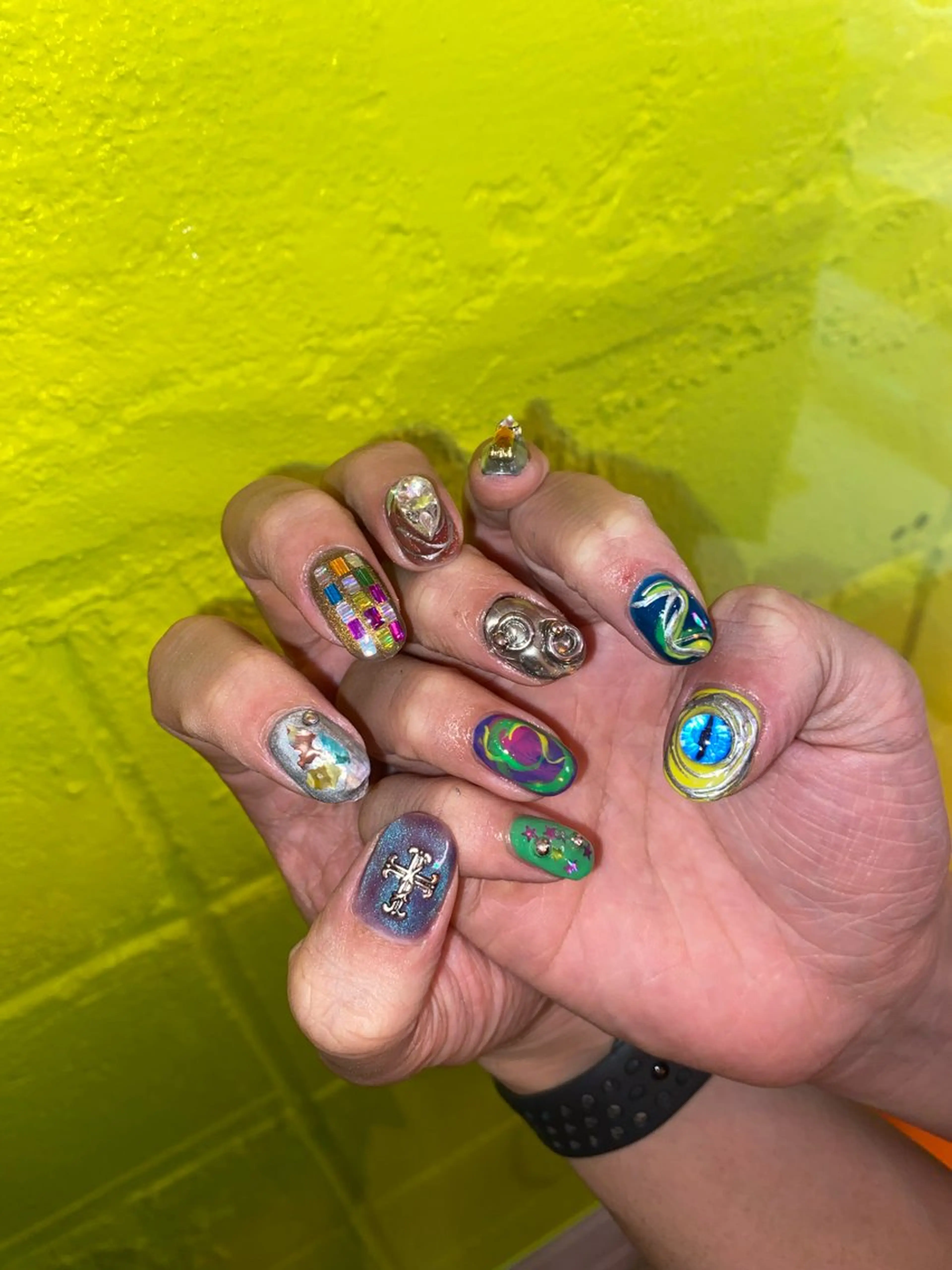 ネイル .unff所属・hana (..)個 性派/メンズネイル◎のネイルデザイン