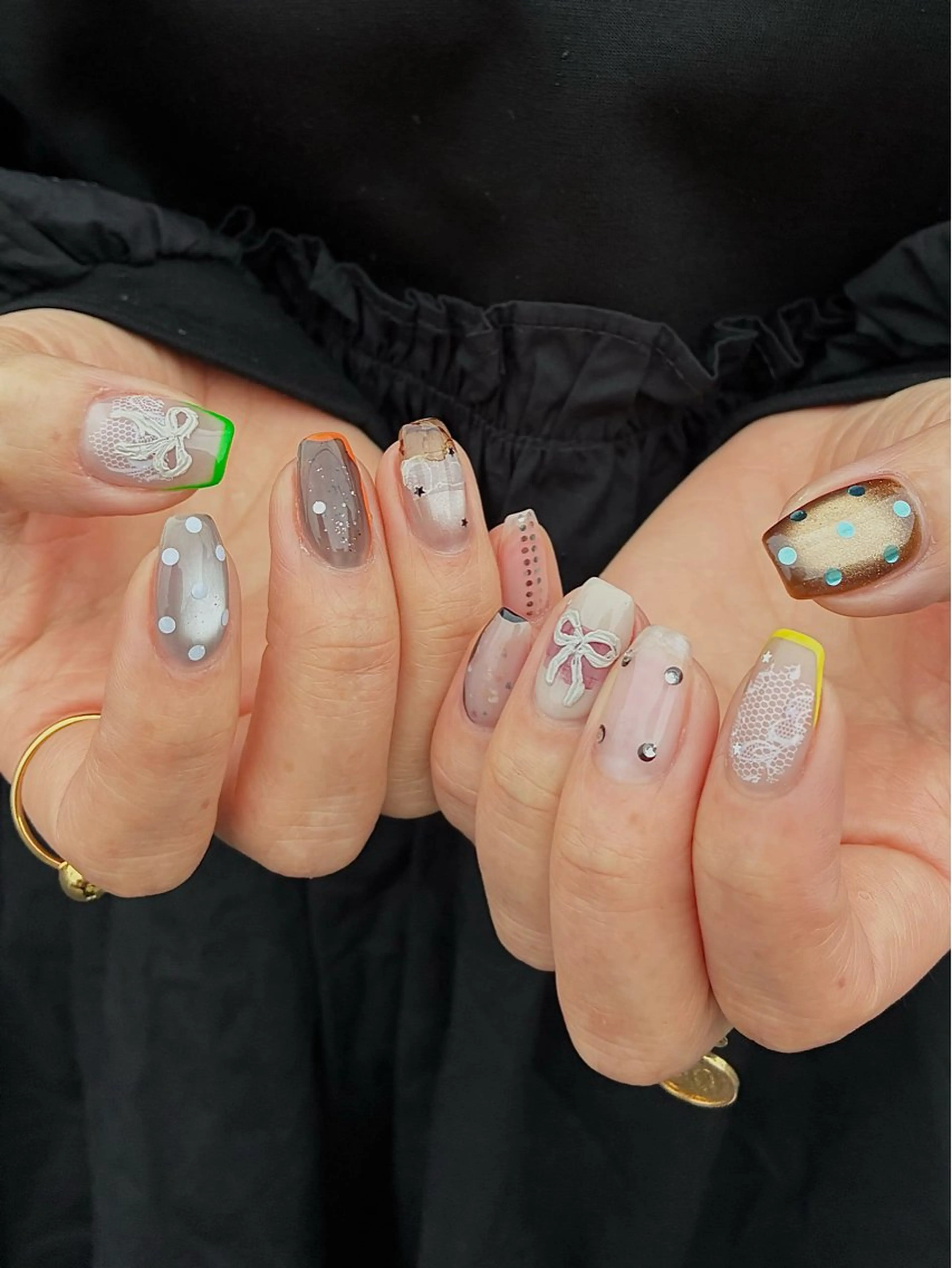 ネイル ハンドネイル nail salon Lipine 新守山のネイルデザイン