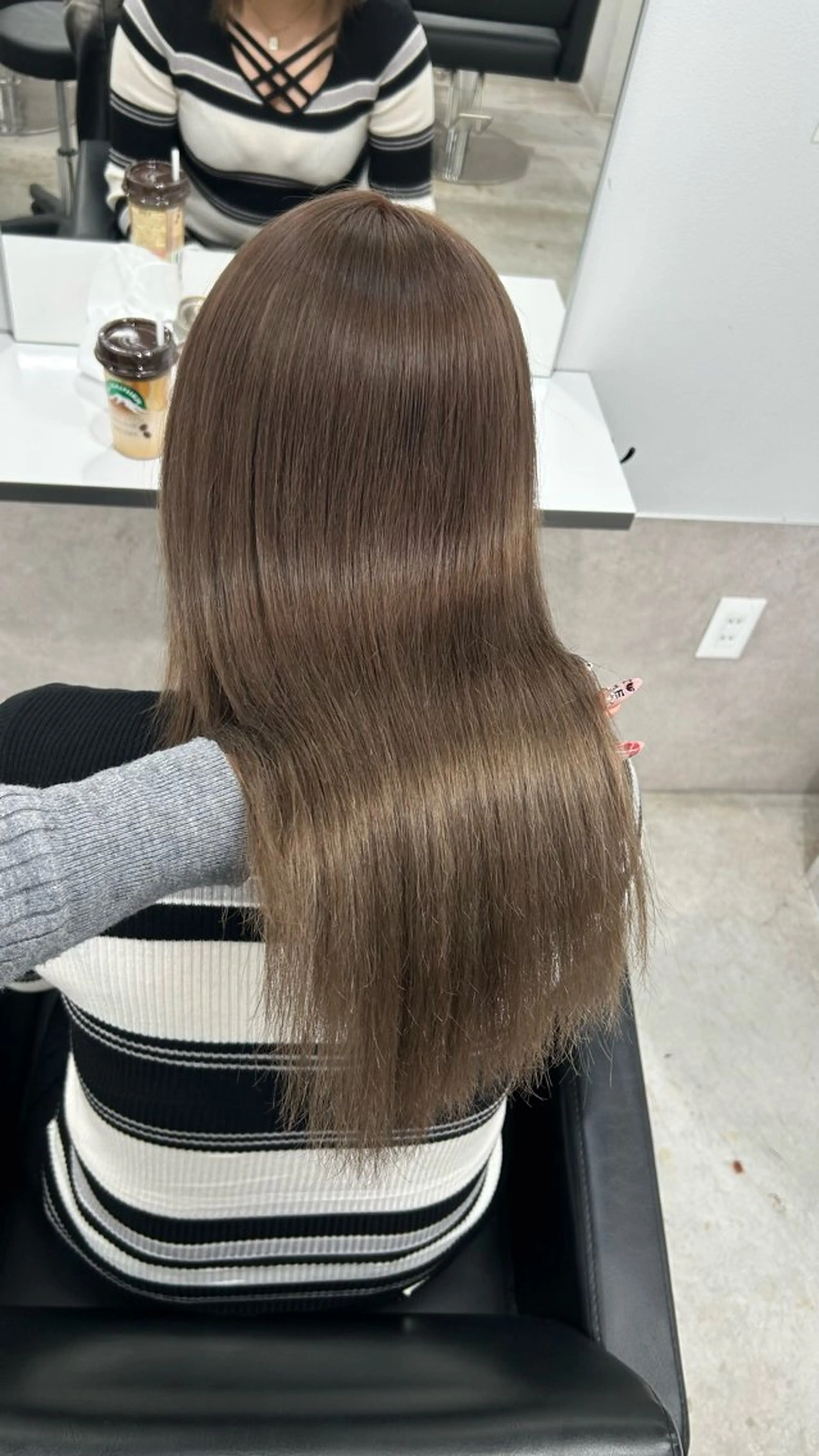 カラー ヘアカラー GiseL さあや博多ハイトーンのヘアスタイル