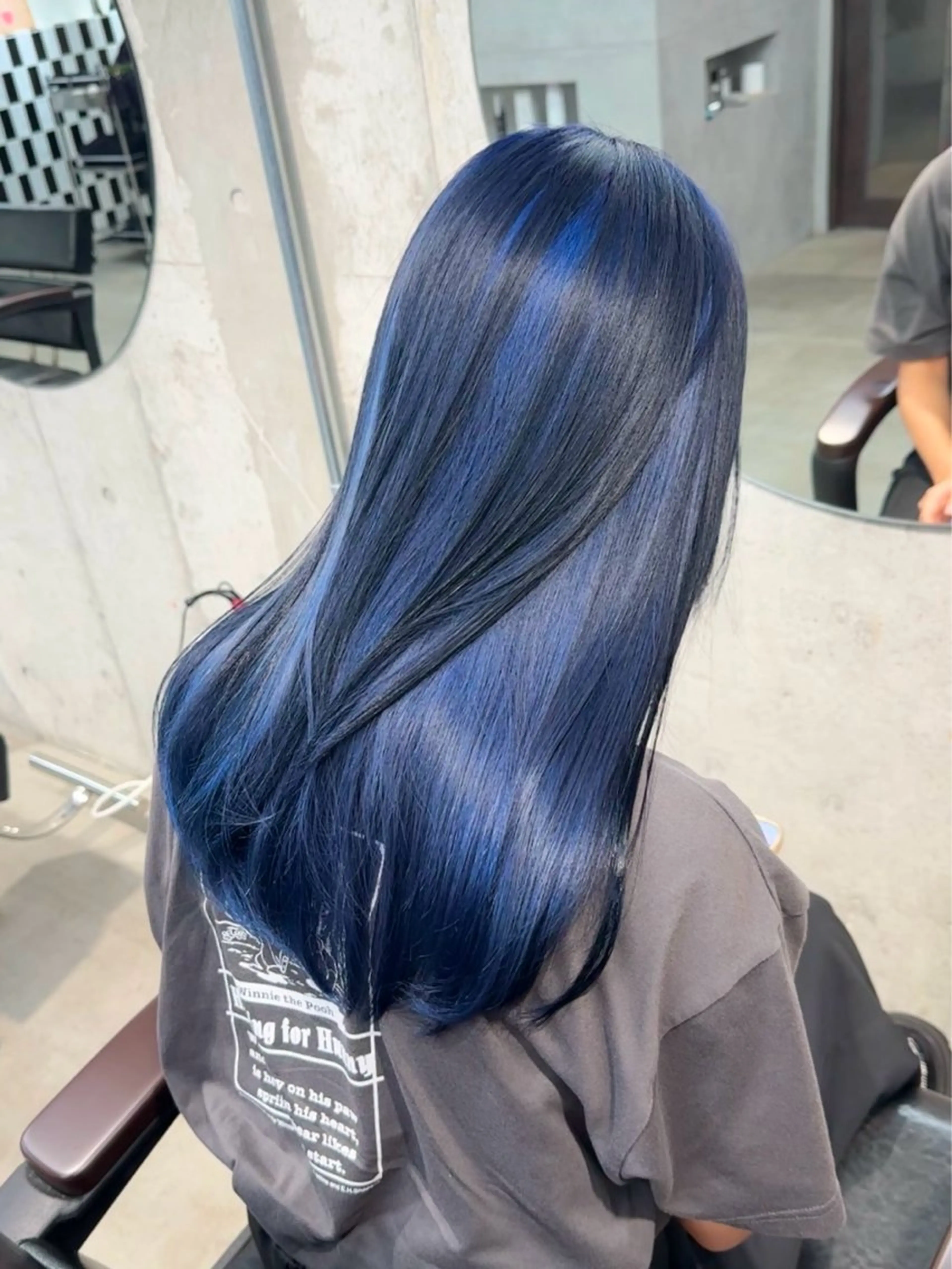 ロング ヘアカラー トリートメント 💛ムラ修正ブリーチ 💛YUUのヘアスタイル