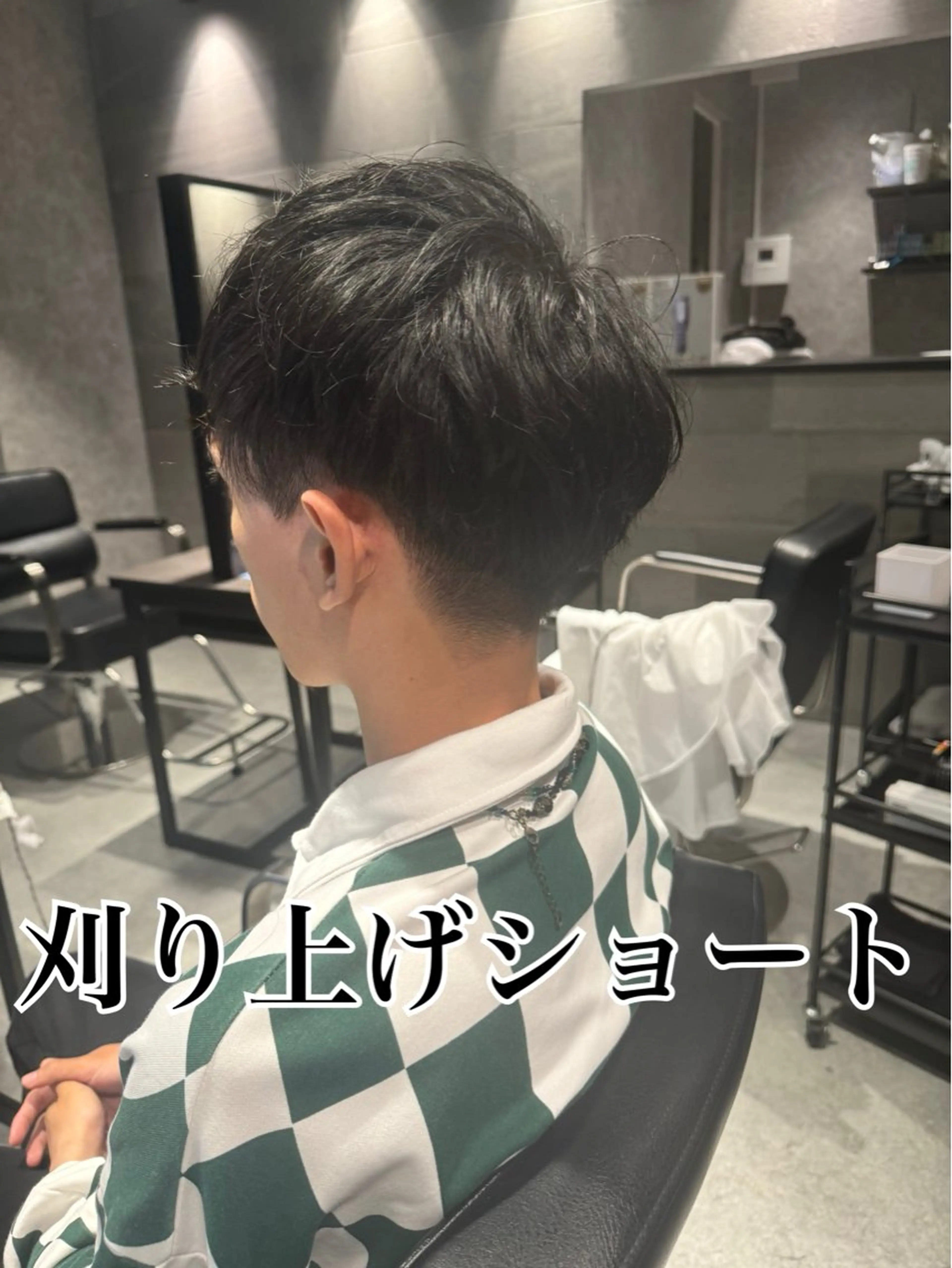 ショート Mens  Salon stud.所属・川畑 大地/波巻きパーマのヘアスタイル