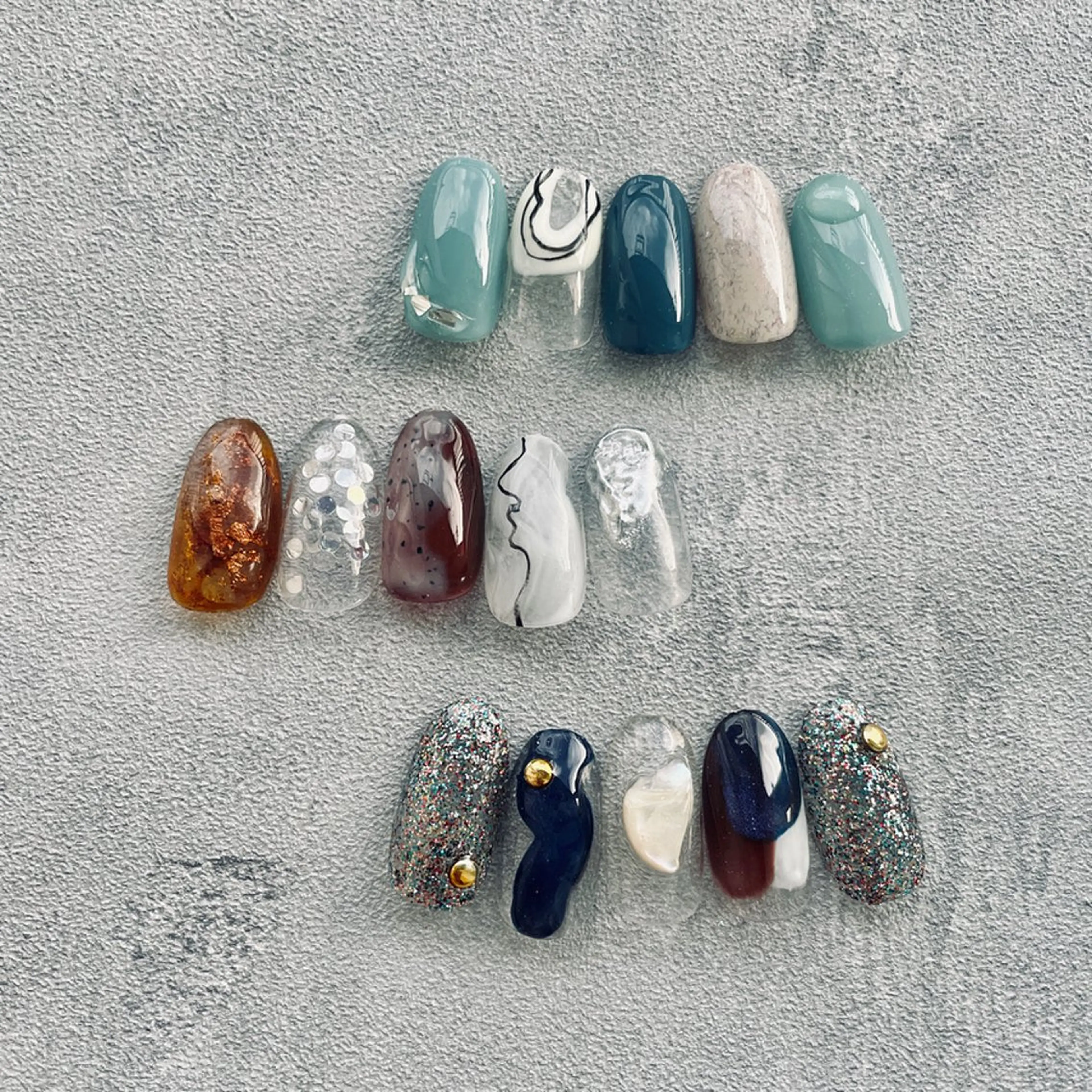 ネイル ニュアンス🌿‬ Aivy./アイビーのネイルデザイン