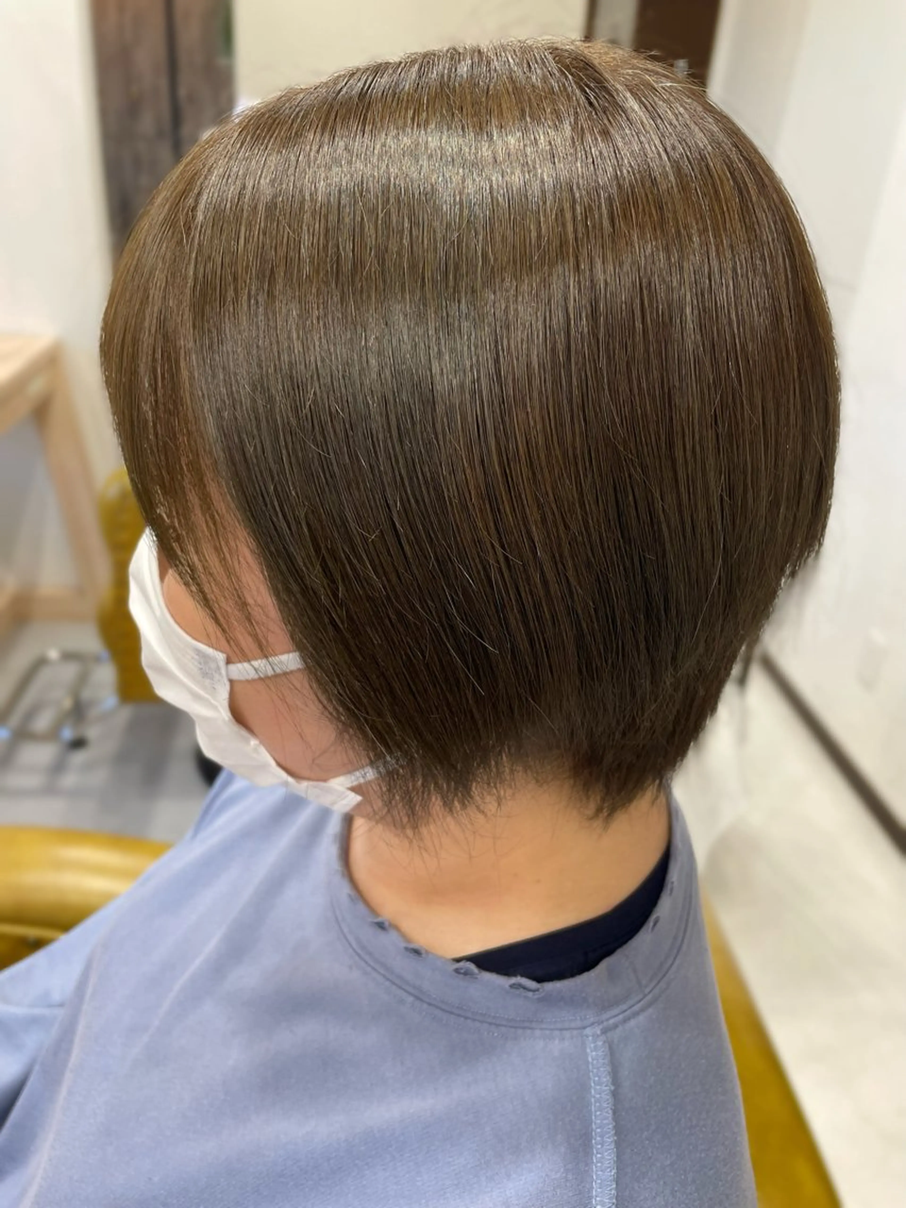 ショート カラー 大内 カオリのヘアスタイル