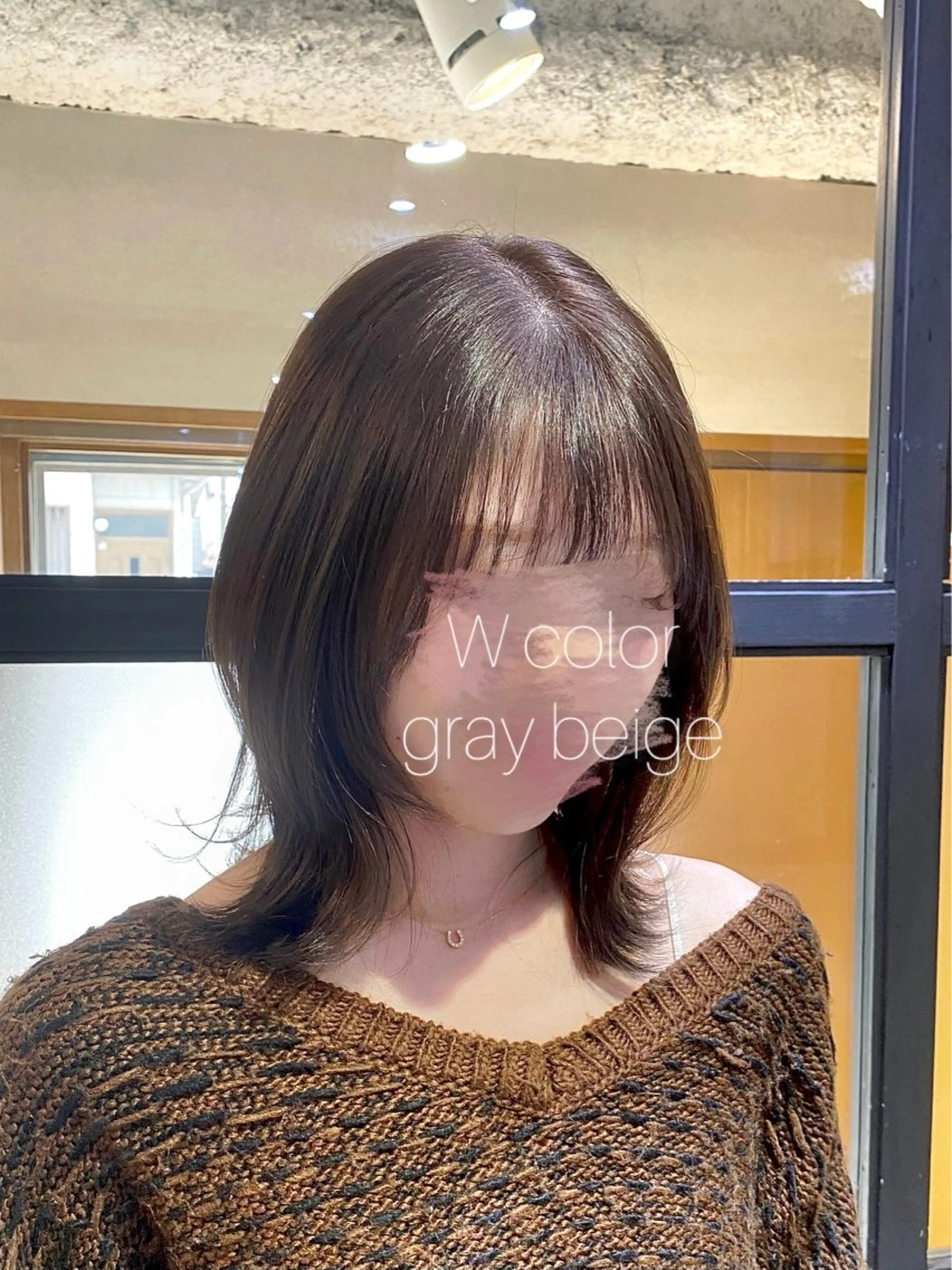 🧡ブリーチ無しダブルカラー🫧+エクラリティトリートメント🧡の写真