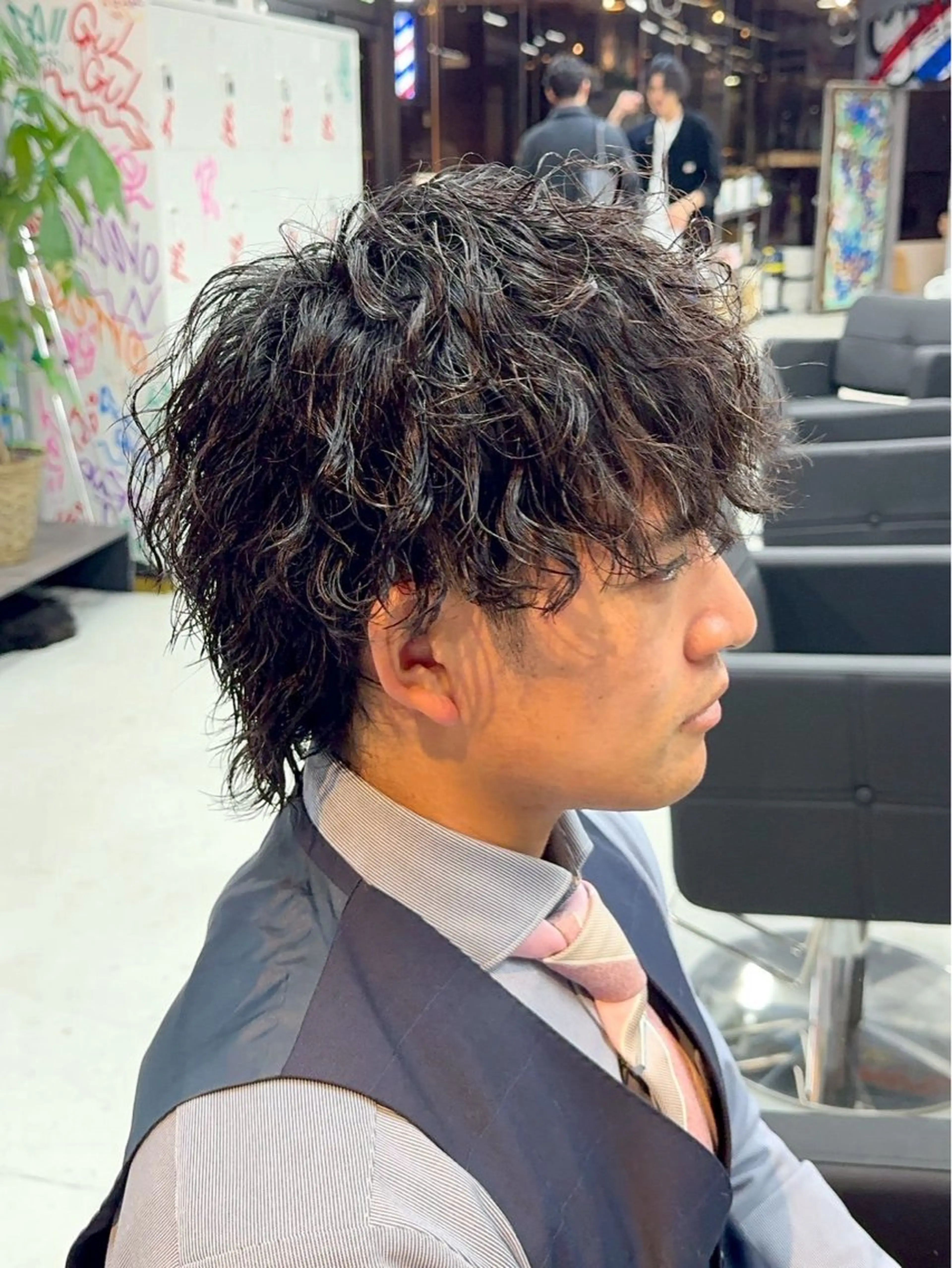 パーマ メンズ 🔥メンズ特化🔥 パーマ🔥カメイのヘアスタイル