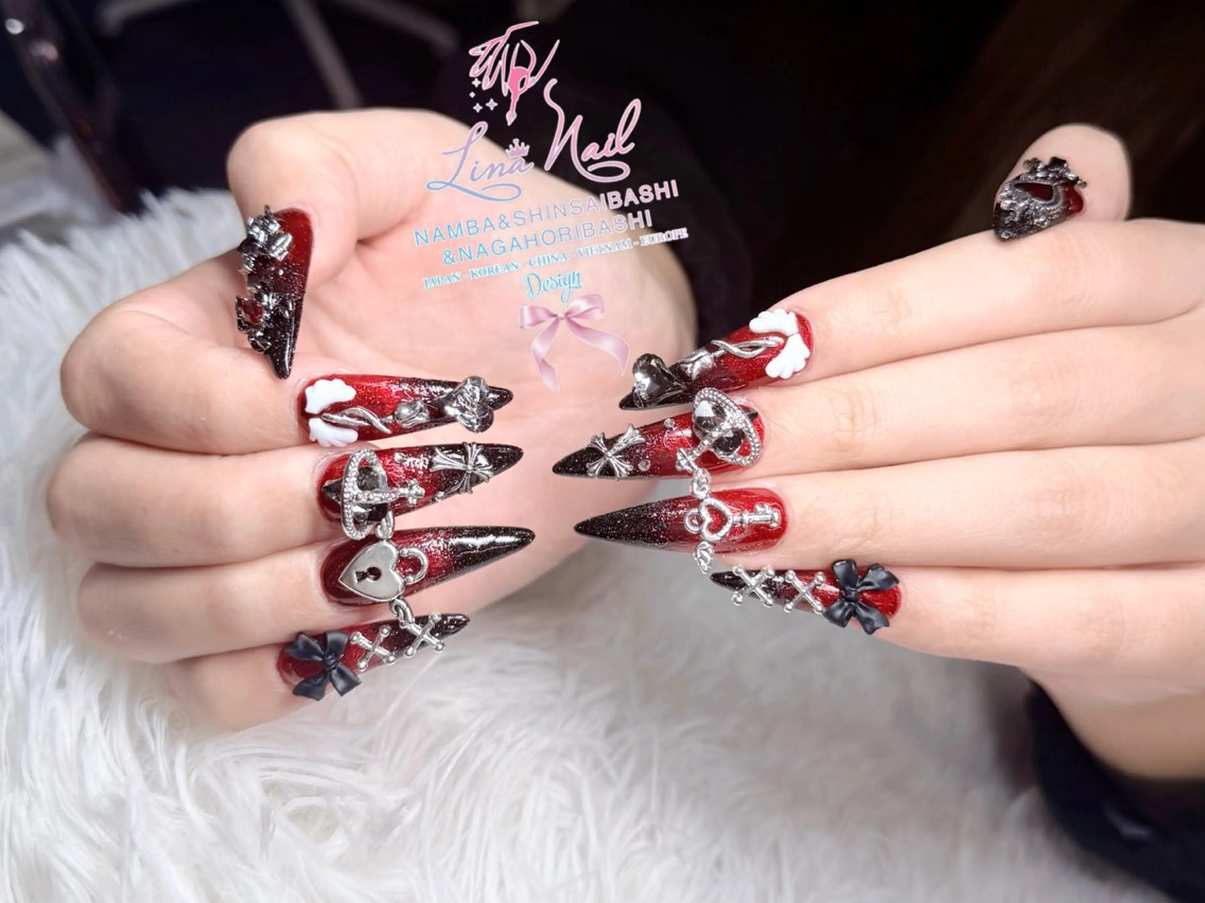 ネイル フットネイル ジェルネイル 持ち込み ネイルチップ ハンドネイル リナネイル 長堀橋店／東心斎橋店のネイルデザイン