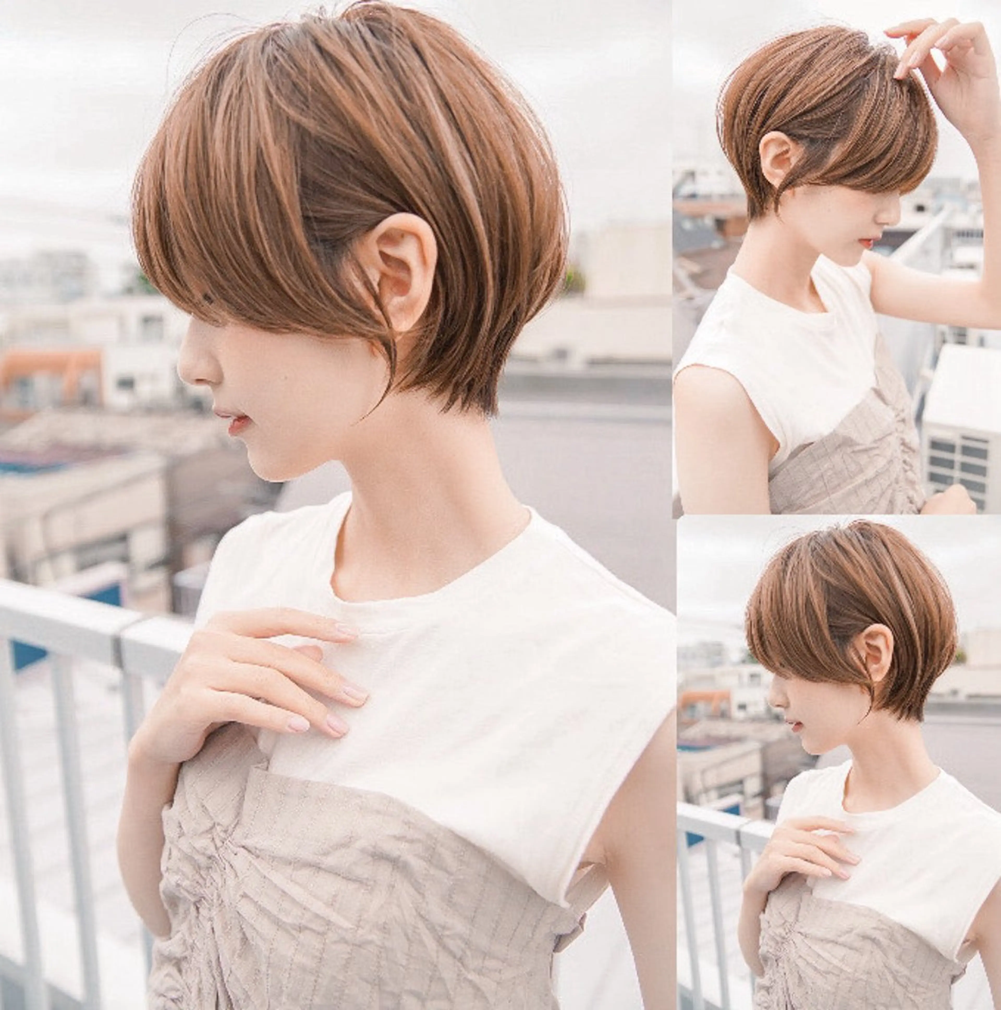 ショート カラー 似合わせカット ショートヘア ショートヘア特化 似合せが得意🤩のヘアスタイル