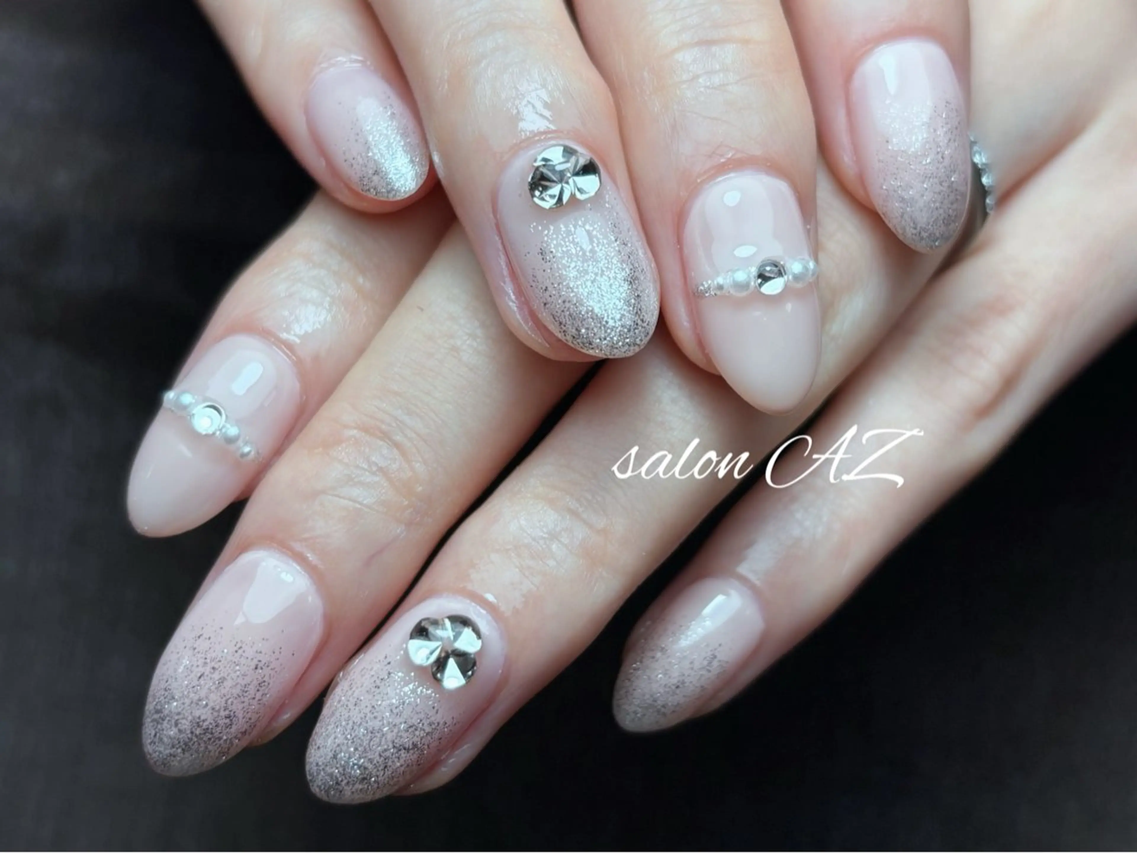 ネイル アートネイル フットネイル フレンチネイル マグネットネイル 持ち込み ハンドネイル salon AZのネイルデザイン